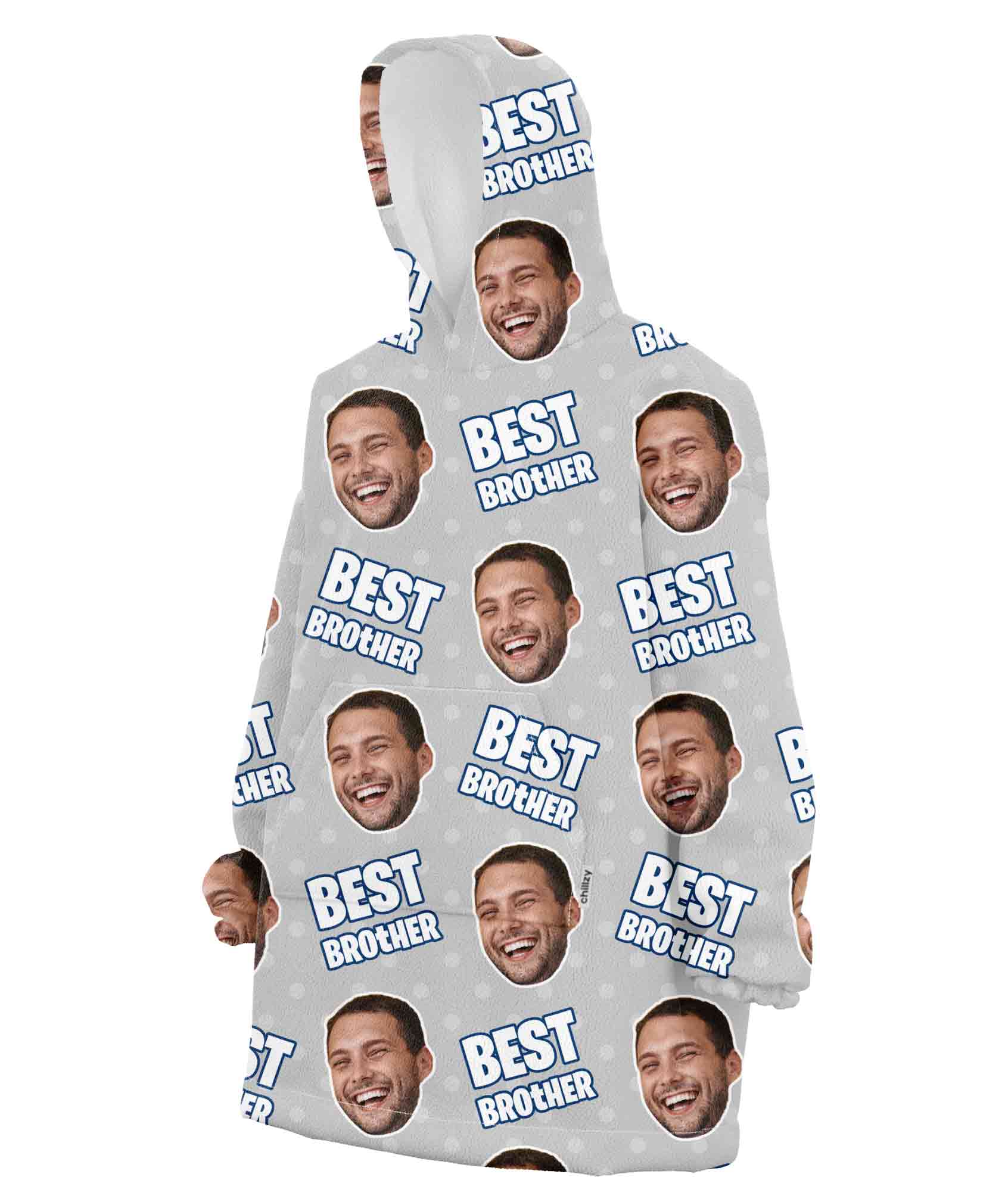Best Brother Hoodie Blanket