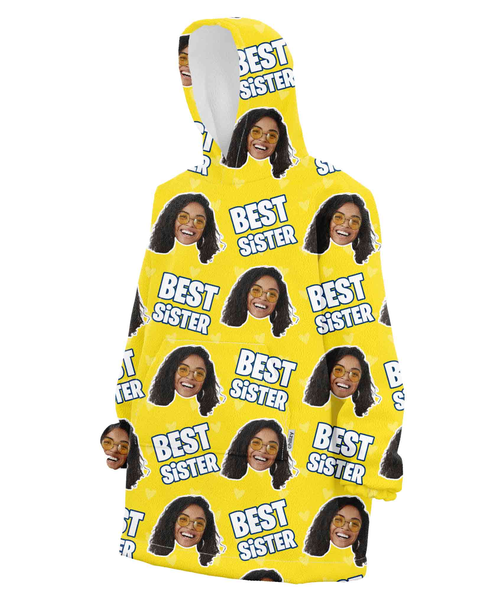 Best Sister Hoodie Blanket
