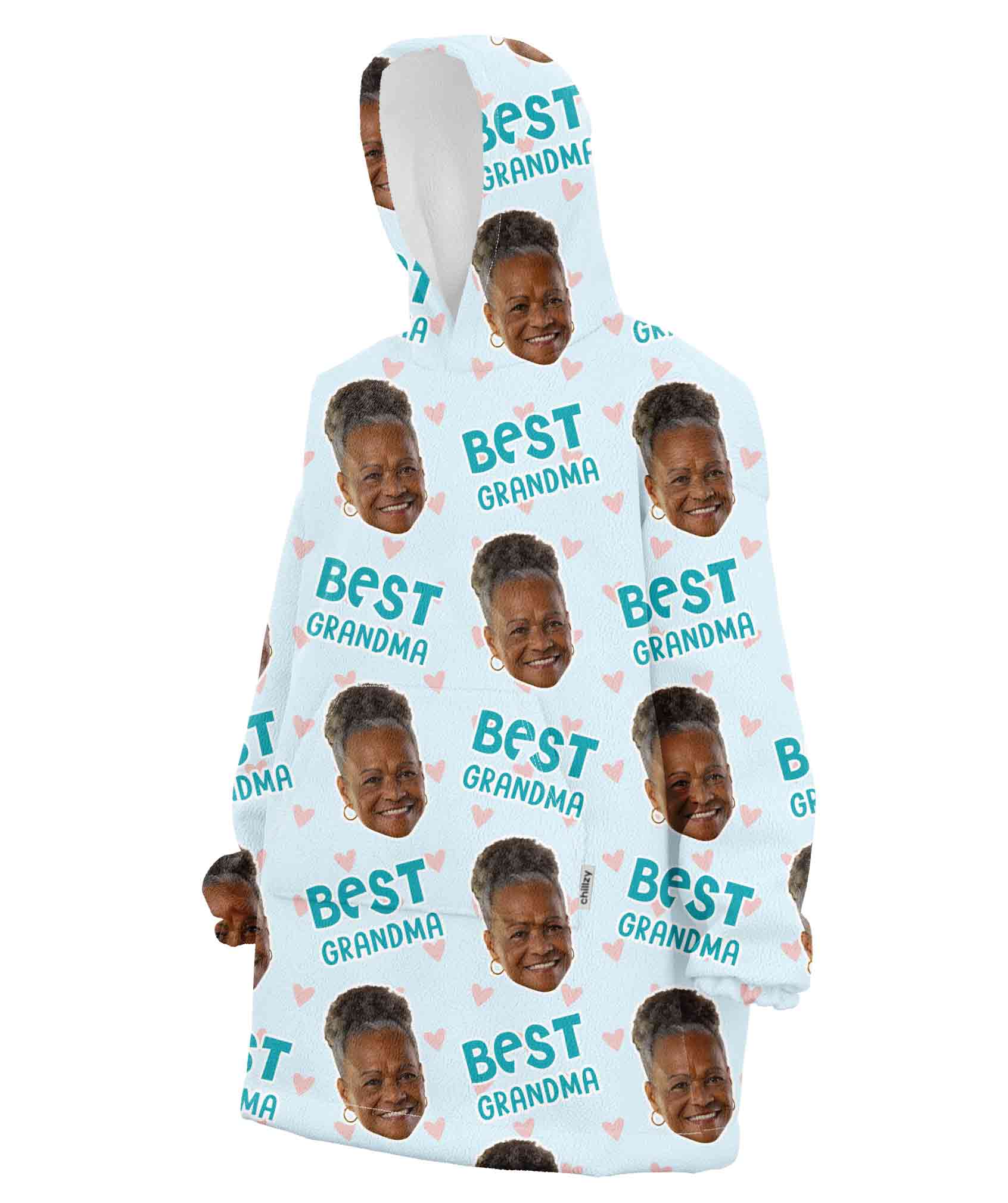 Best Grandma Hoodie Blanket