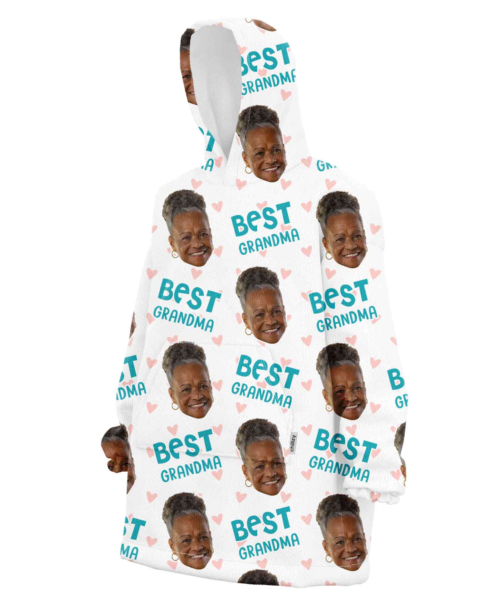 Best Grandma Hoodie Blanket