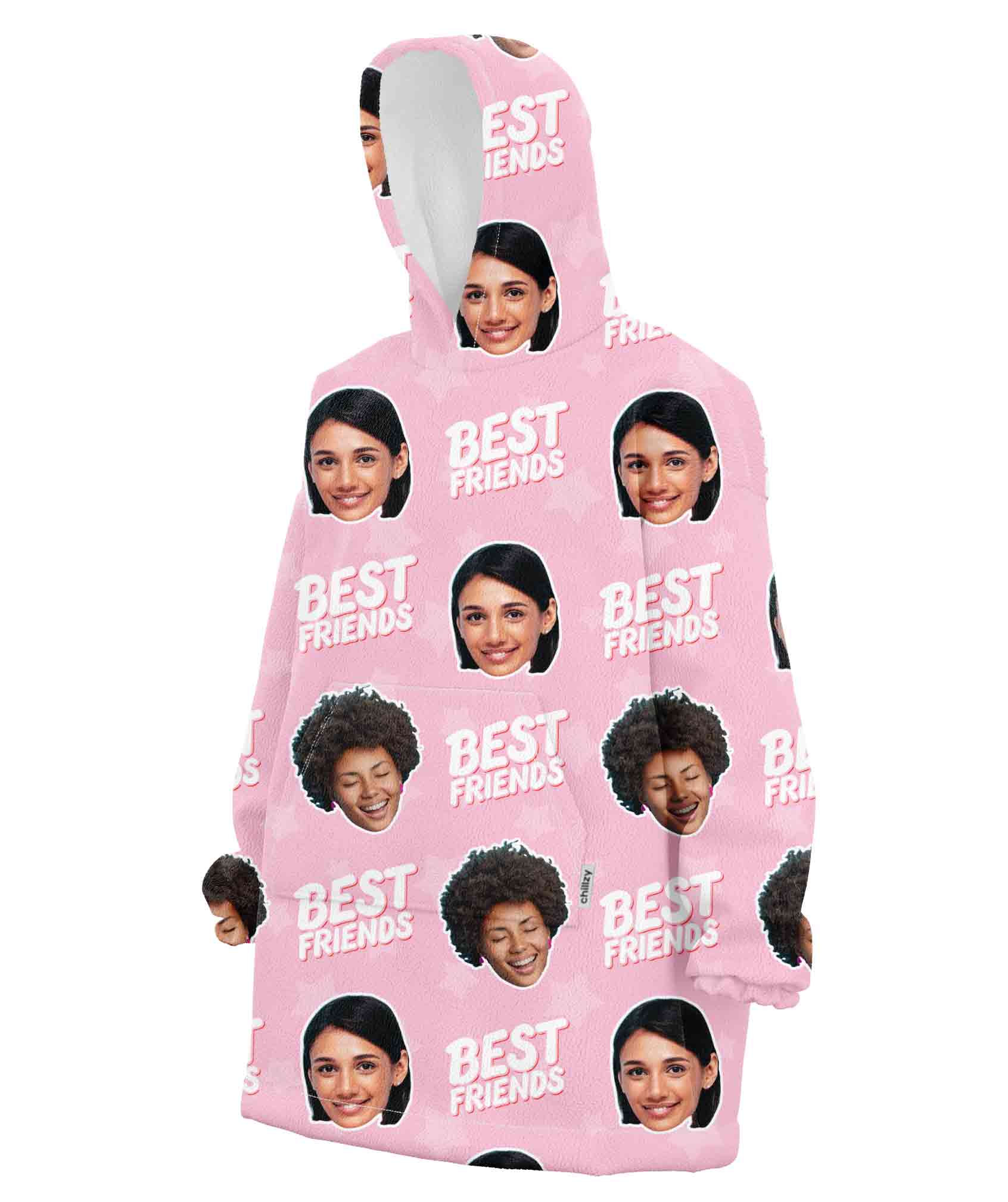 Best Friends Chillzy Hoodie Blanket