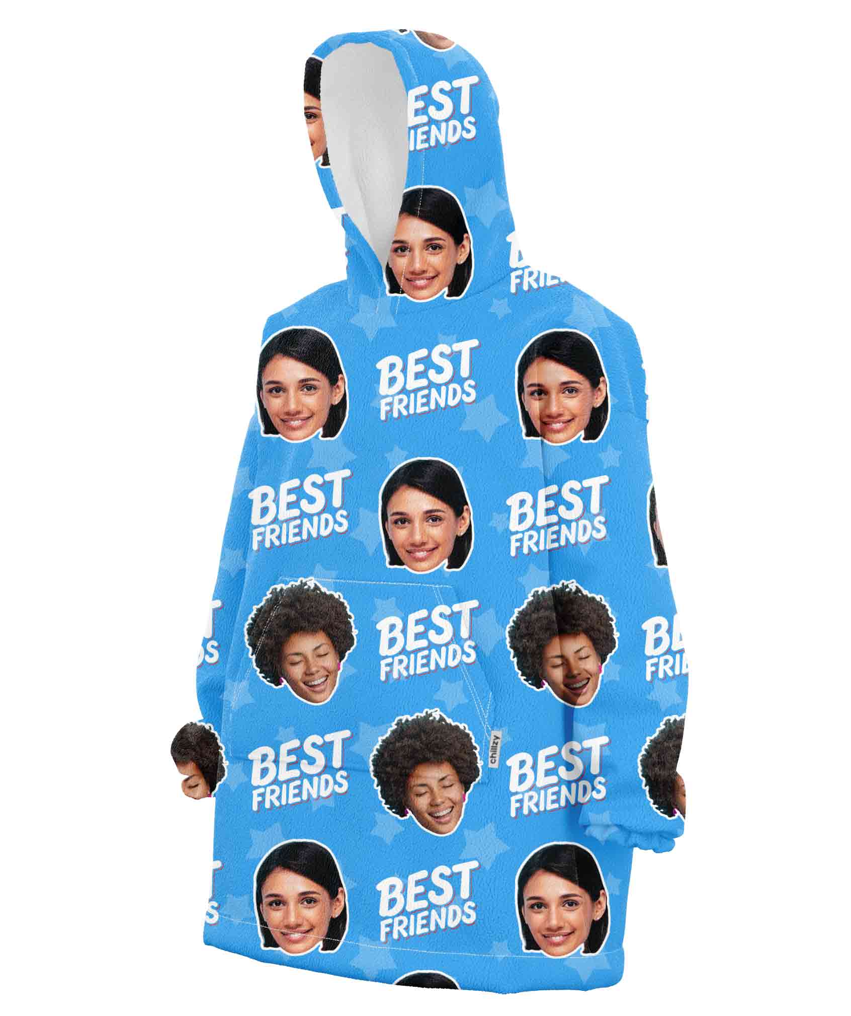 Best Friends Chillzy Hoodie Blanket
