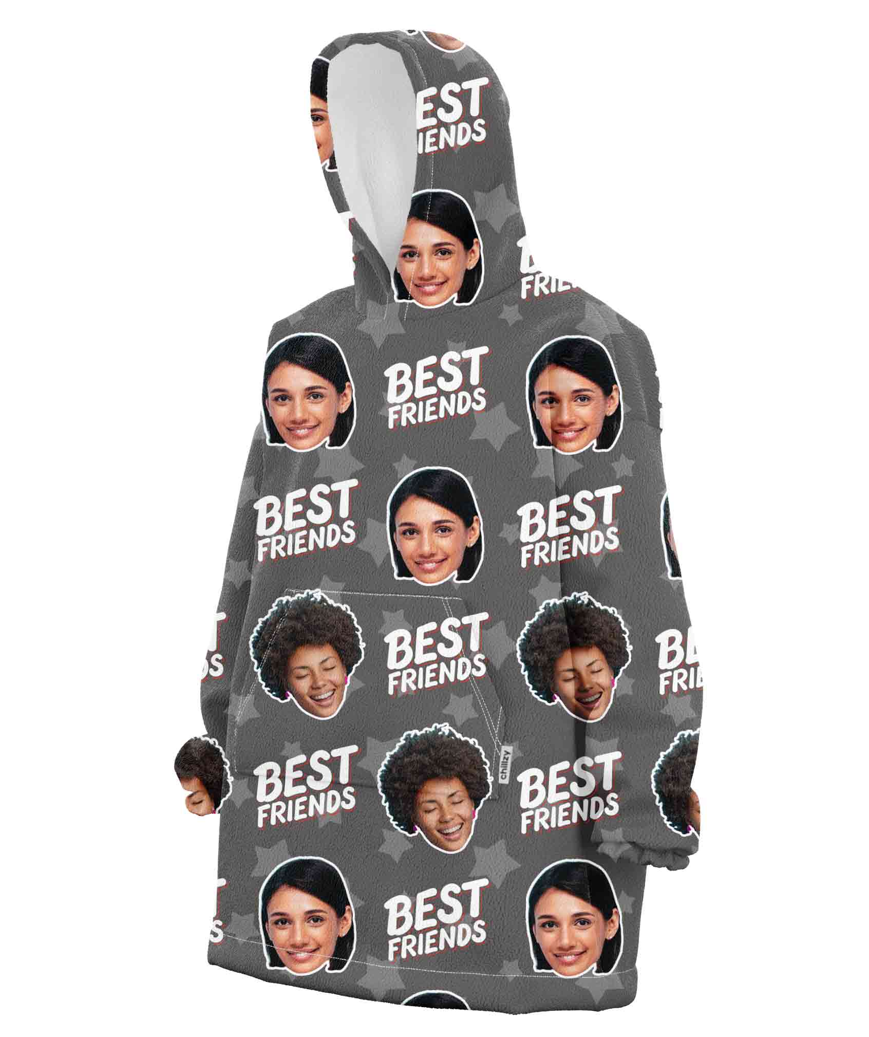 Best Friends Chillzy Hoodie Blanket