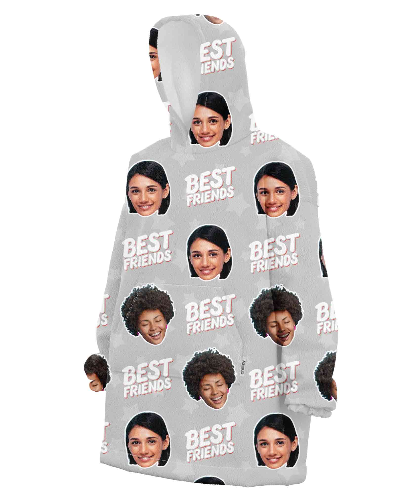 Best Friends Chillzy Hoodie Blanket