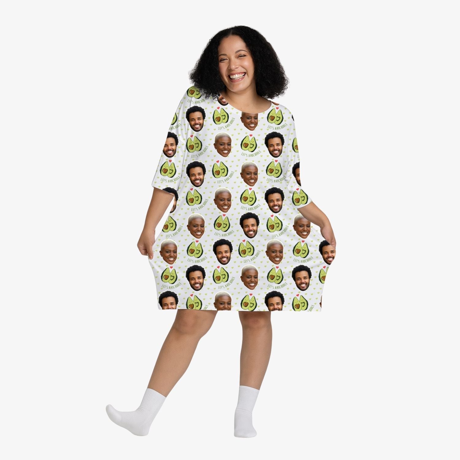 Lets Avocuddle Custom Sleep Tee