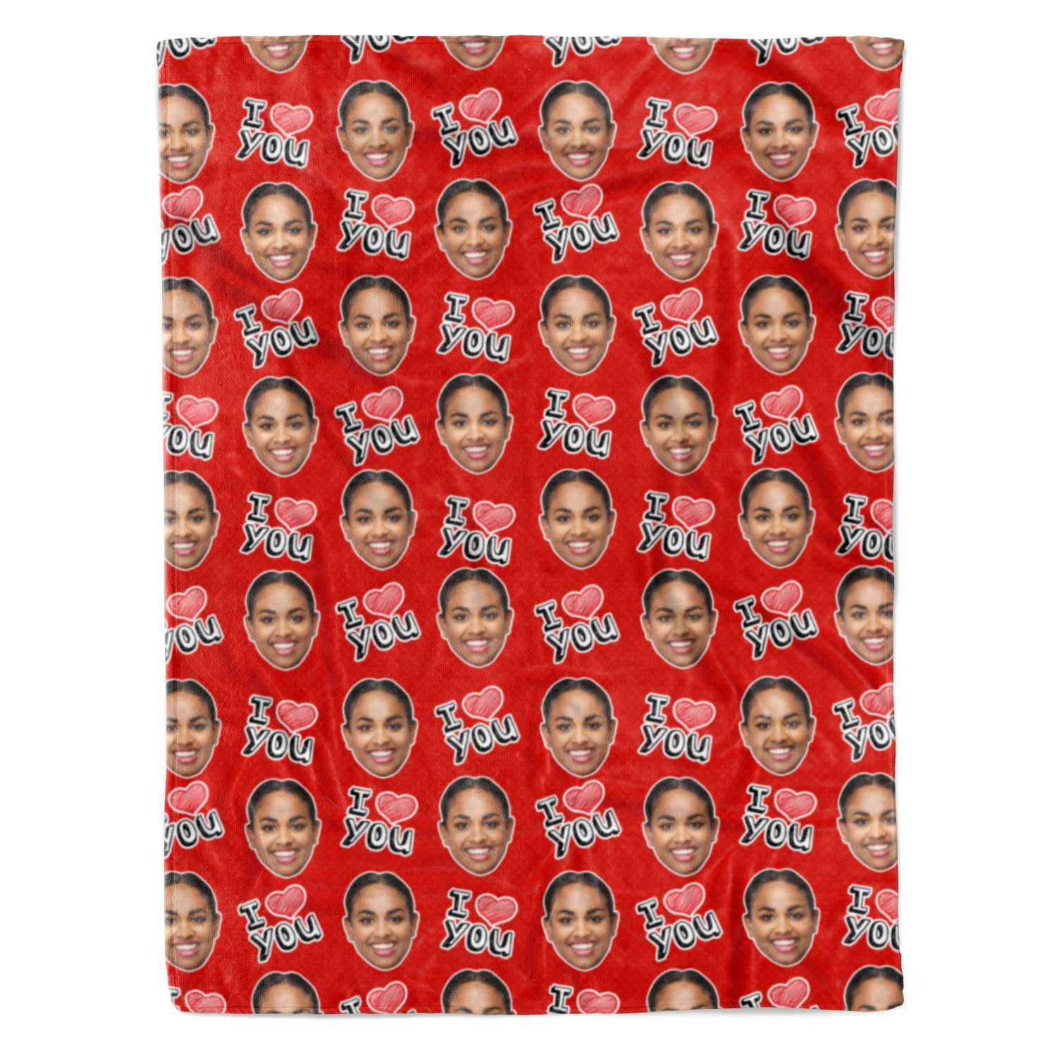 I Heart You Personalised Blanket