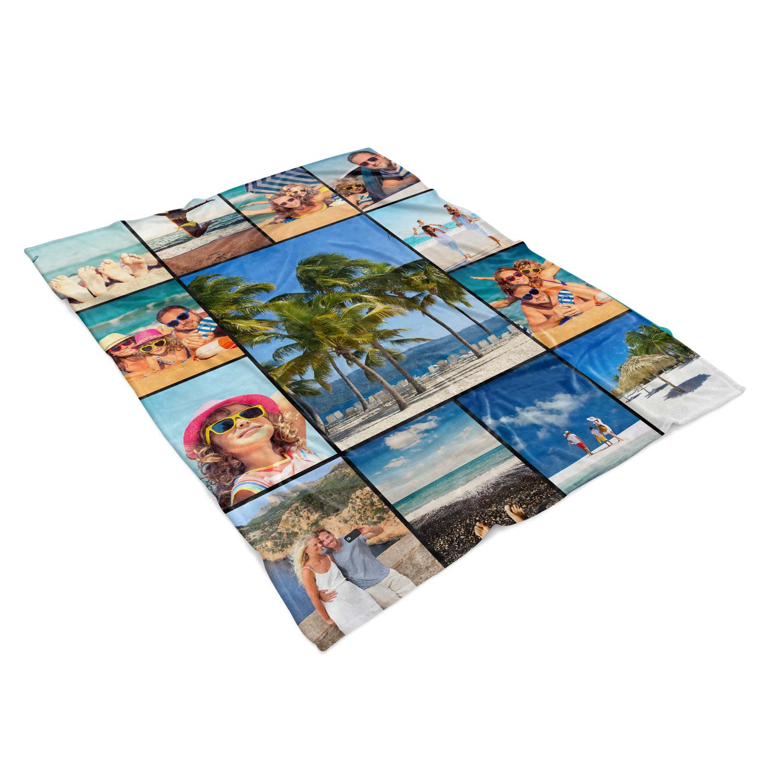 Photo Collage Personalised Blanket