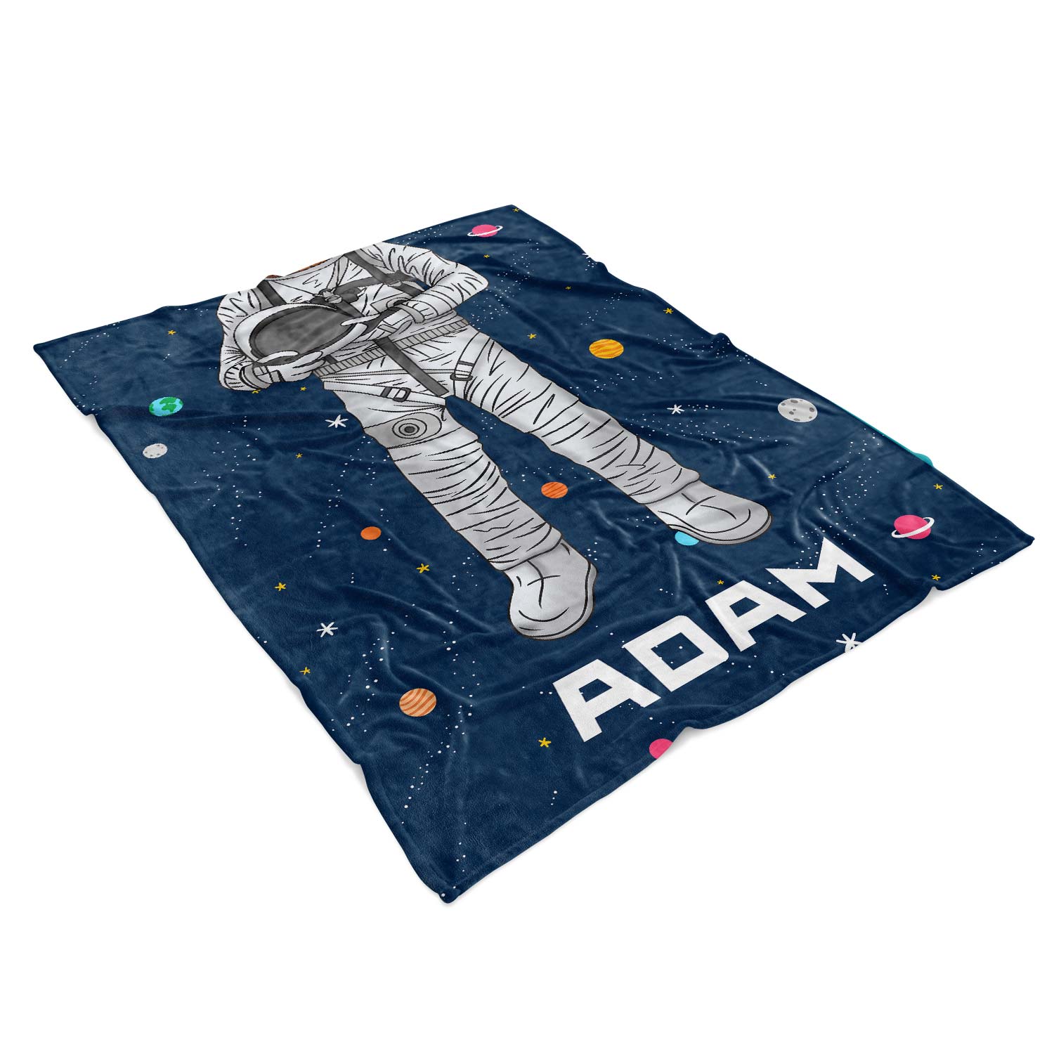 Astronaut Personalised Blanket