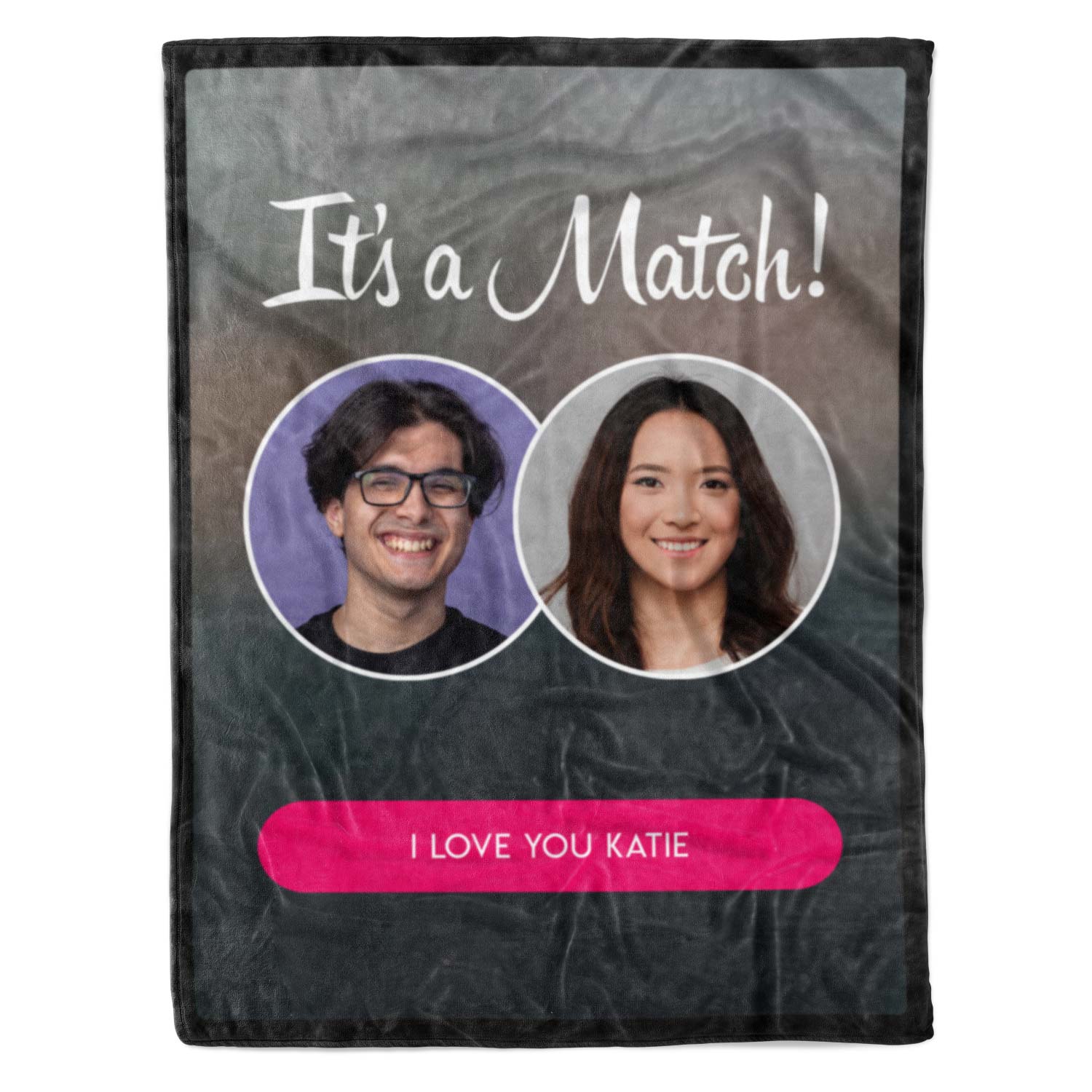 It's a Match! Tinder Personalised Blanket