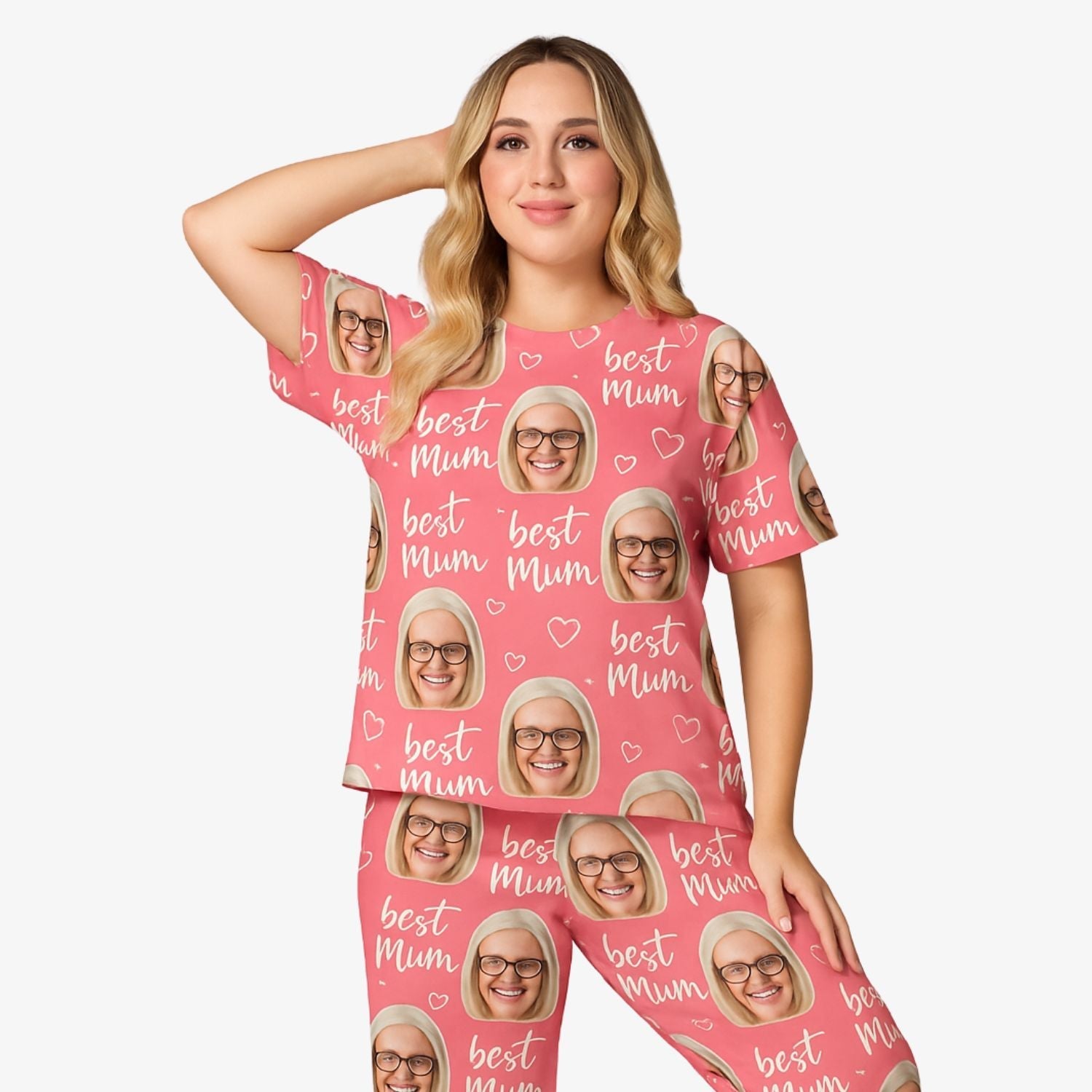 Women's Best Mum Personalised Pyjamas - Trouser Set