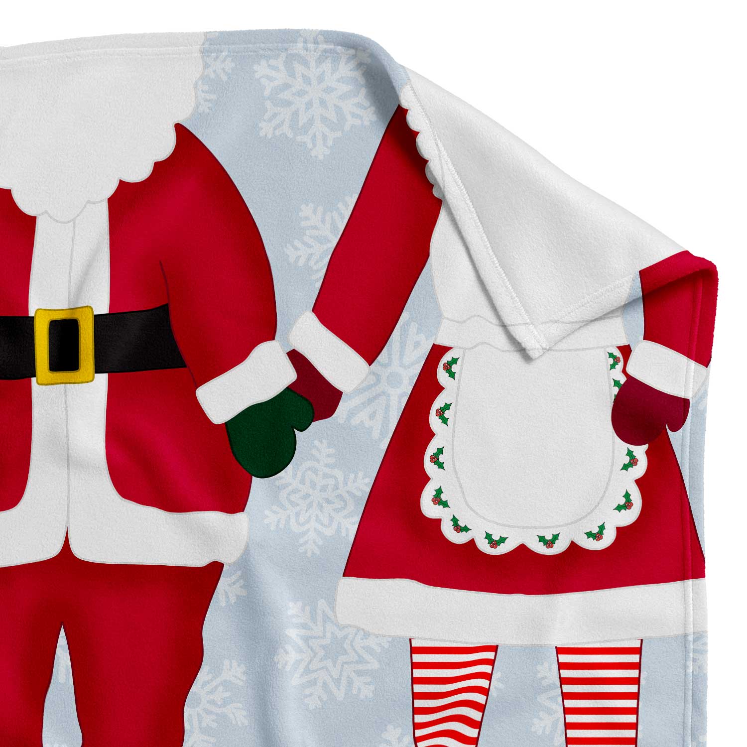Mr & Mrs Claus Blanket