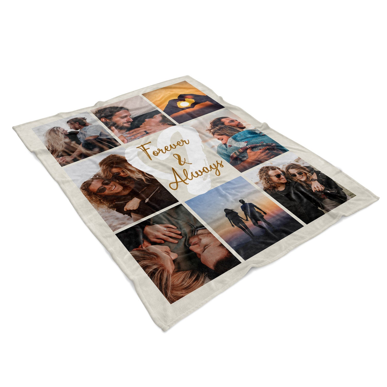 Forever & Always Personalised Blanket