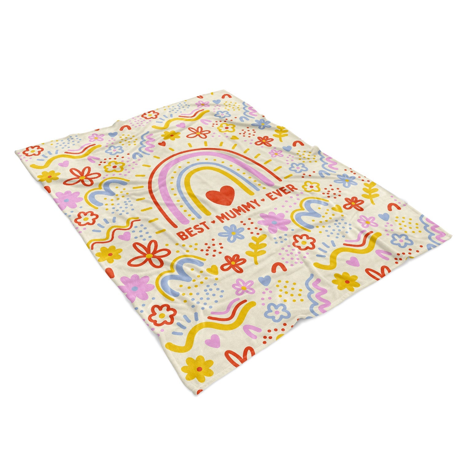 Best Mummy Ever Fleece Blanket