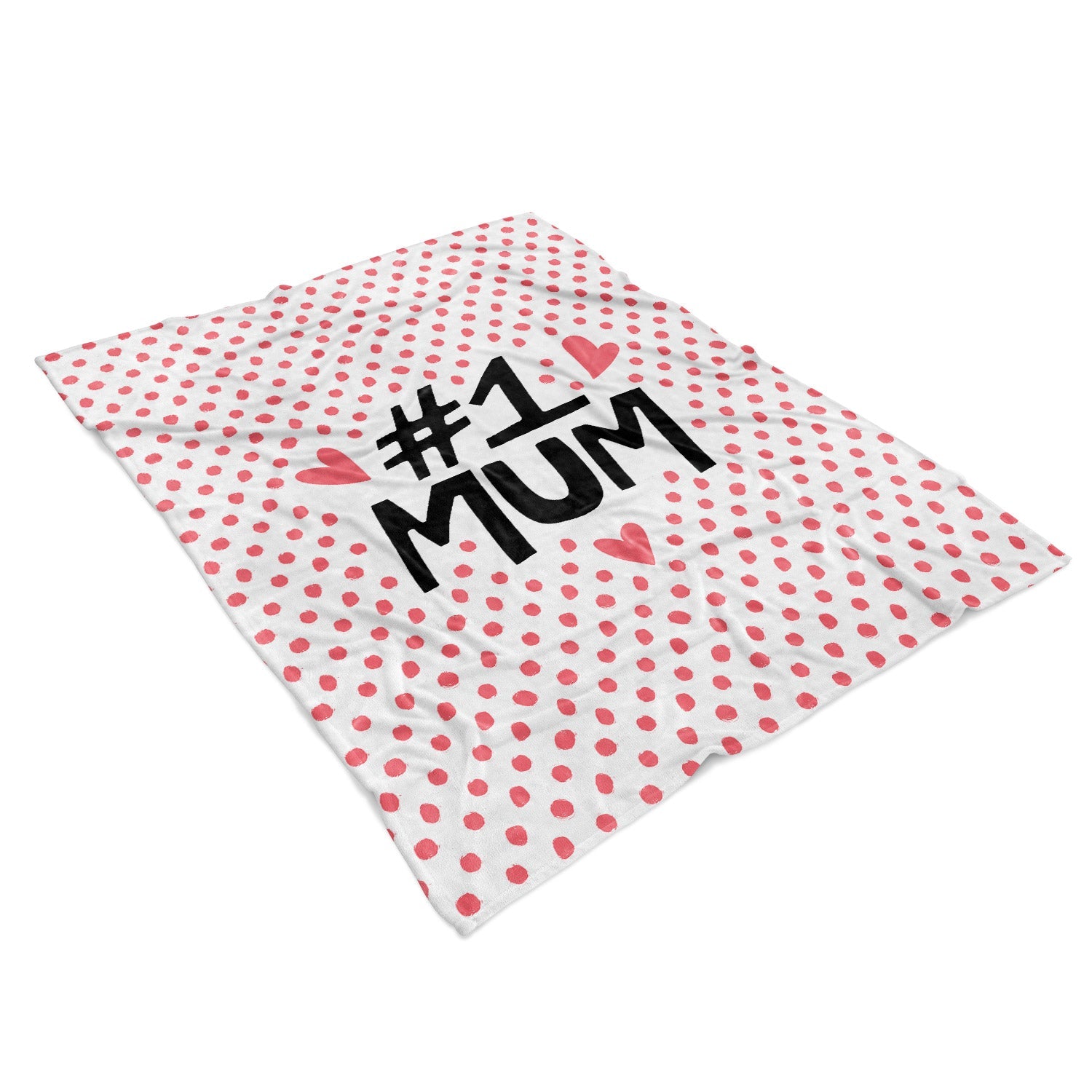 No.1 Mum Fleece Blanket