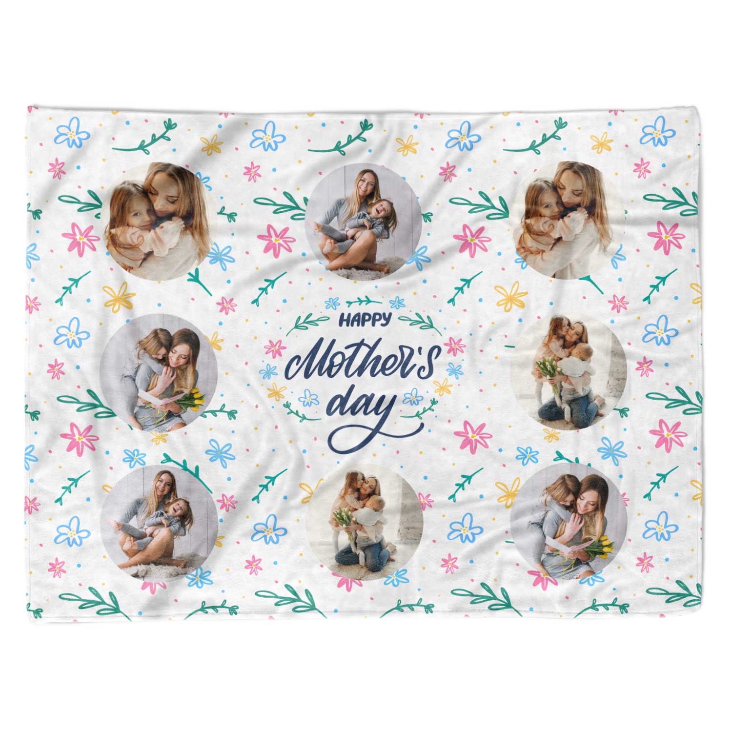 Happy Mother's Day Personalised Blanket