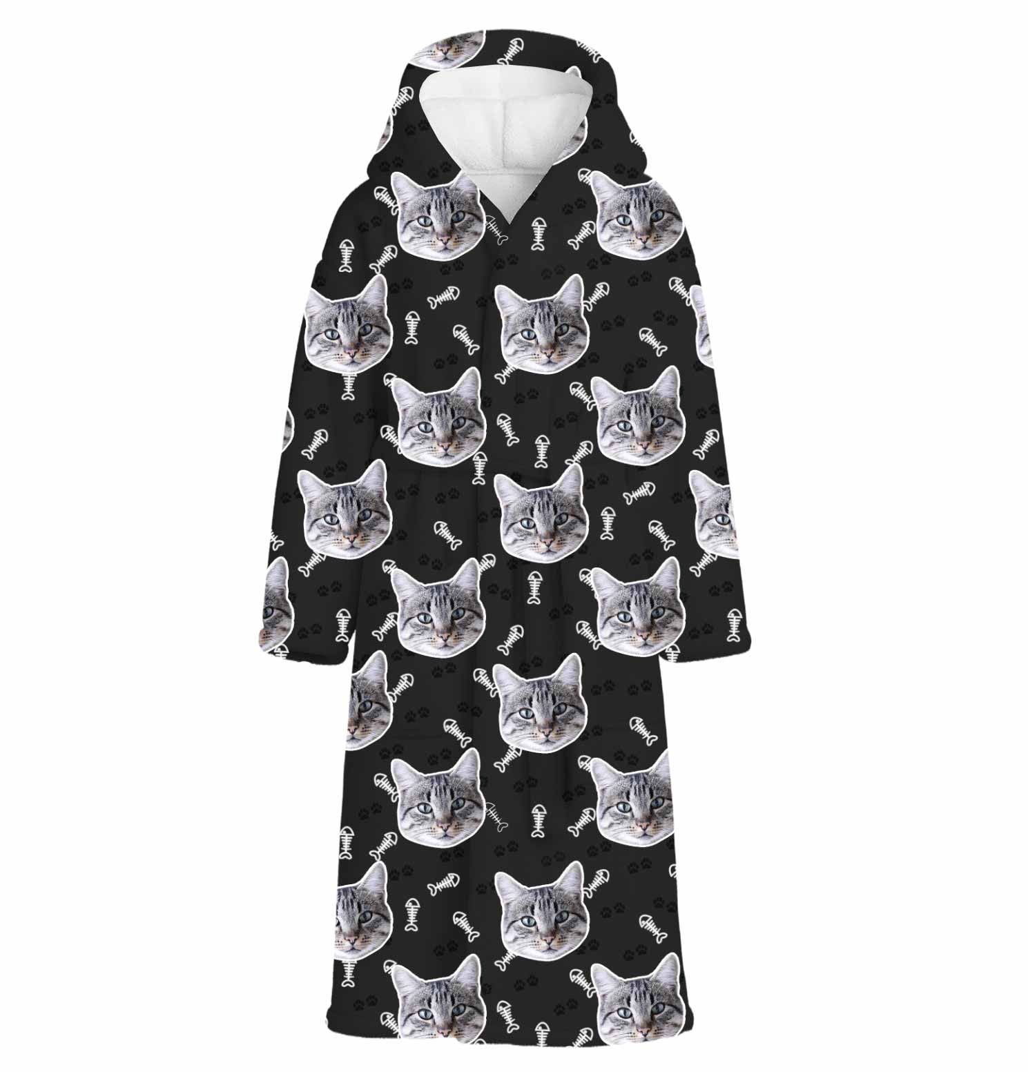 Your Cat Personalised Dressing Gown
