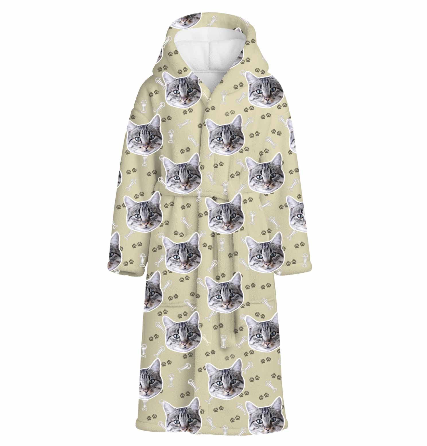 Your Cat Personalised Dressing Gown