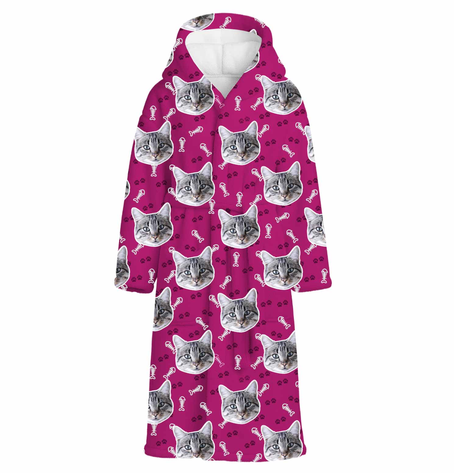 Your Cat Personalised Dressing Gown