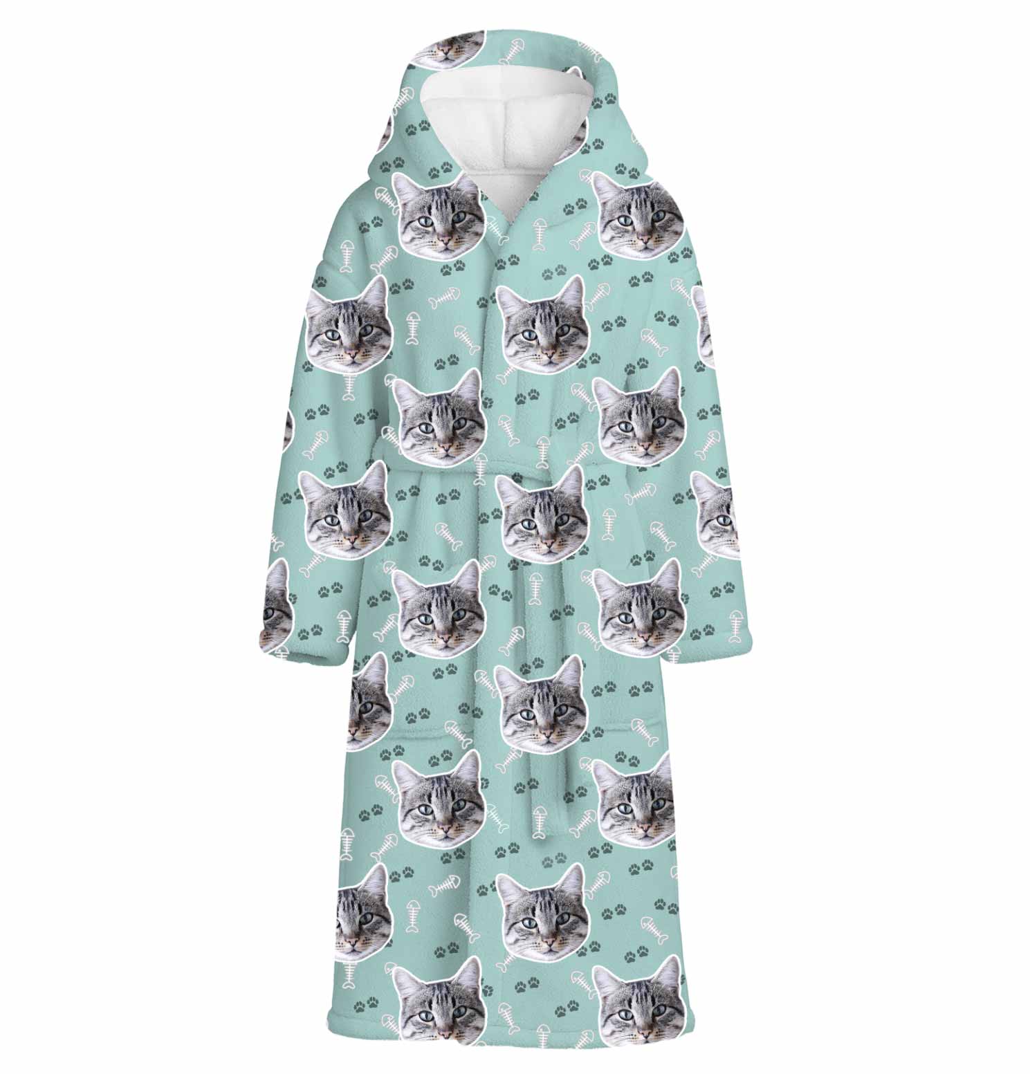 Your Cat Personalised Dressing Gown