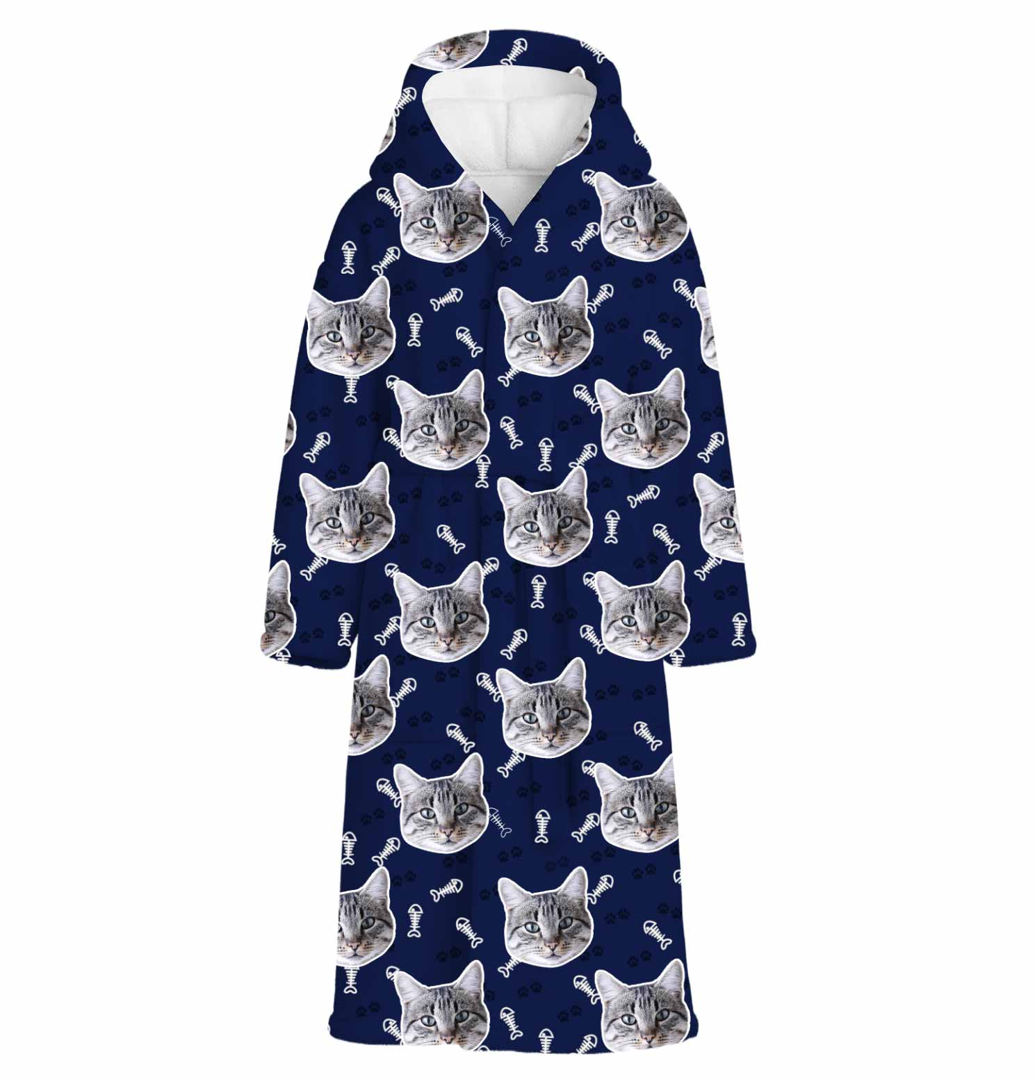 Your Cat Personalised Dressing Gown