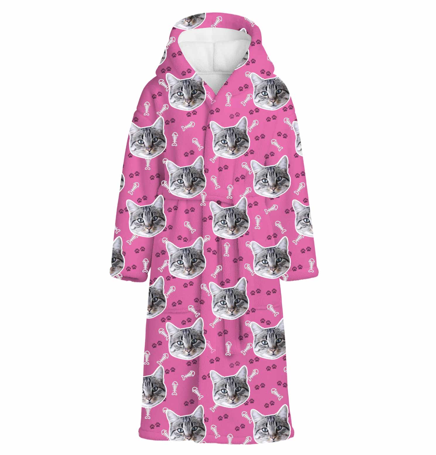Your Cat Personalised Dressing Gown