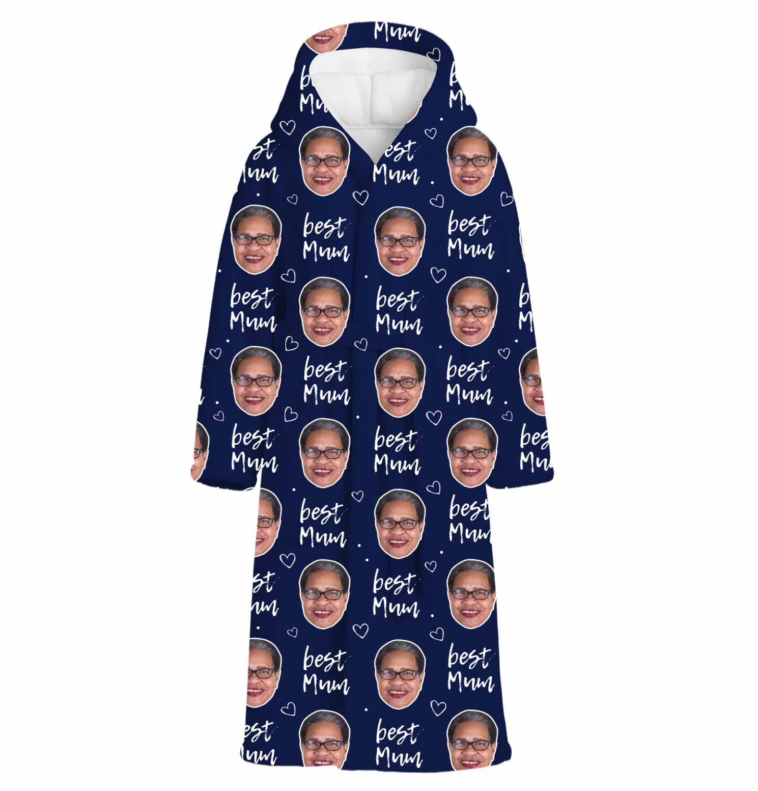 Best Mum Personalised Dressing Gown