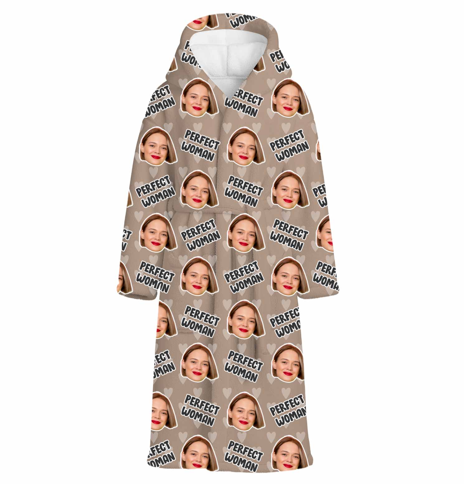 Perfect Woman Personalised Dressing Gown
