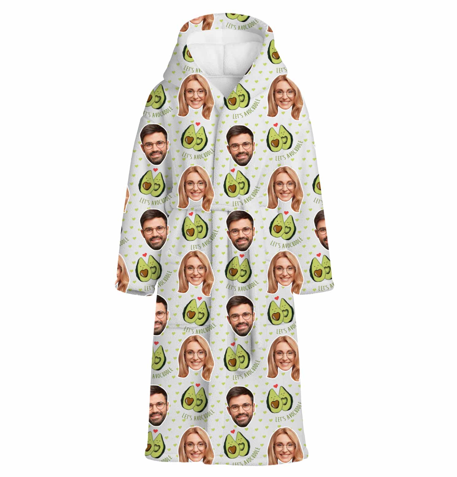 Let’s Avocuddle Personalised Dressing Gown