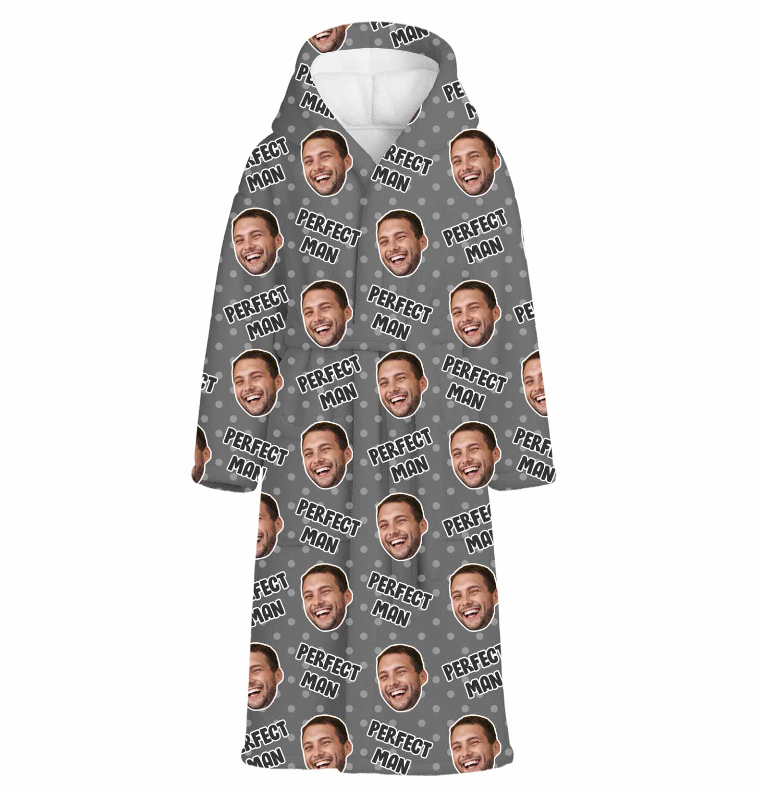 Perfect Man Personalised Dressing Gown