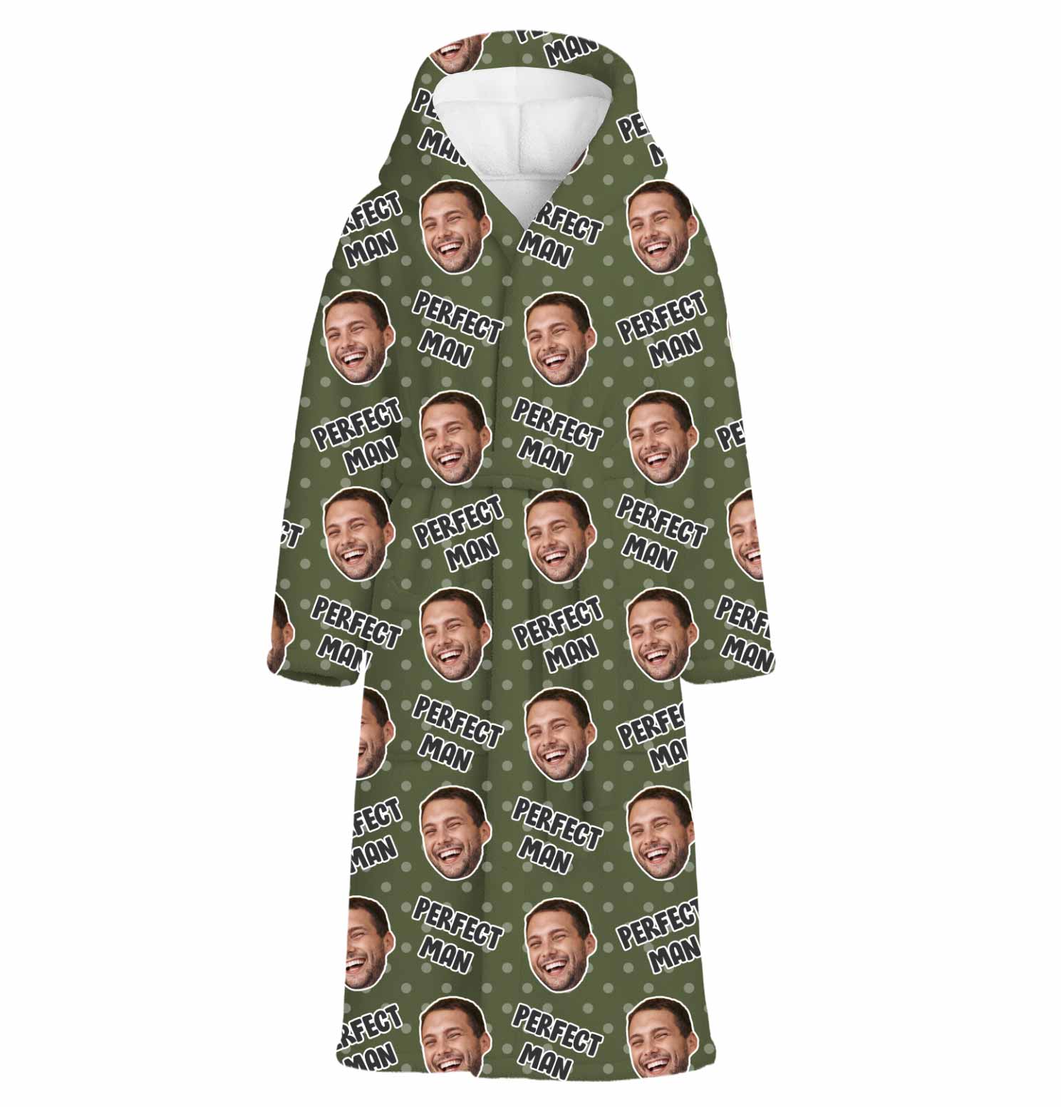 Perfect Man Personalised Dressing Gown
