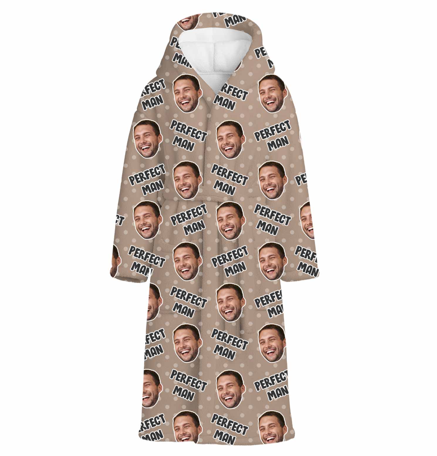 Perfect Man Personalised Dressing Gown