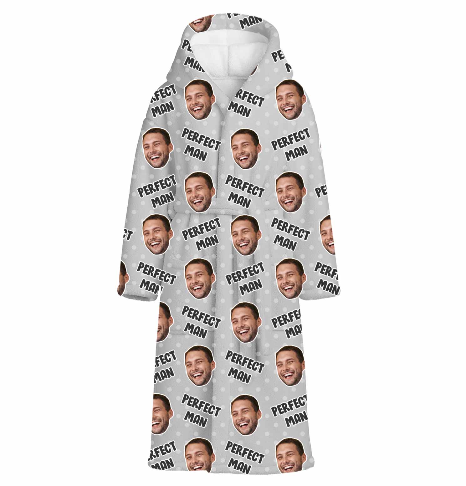 Perfect Man Personalised Dressing Gown