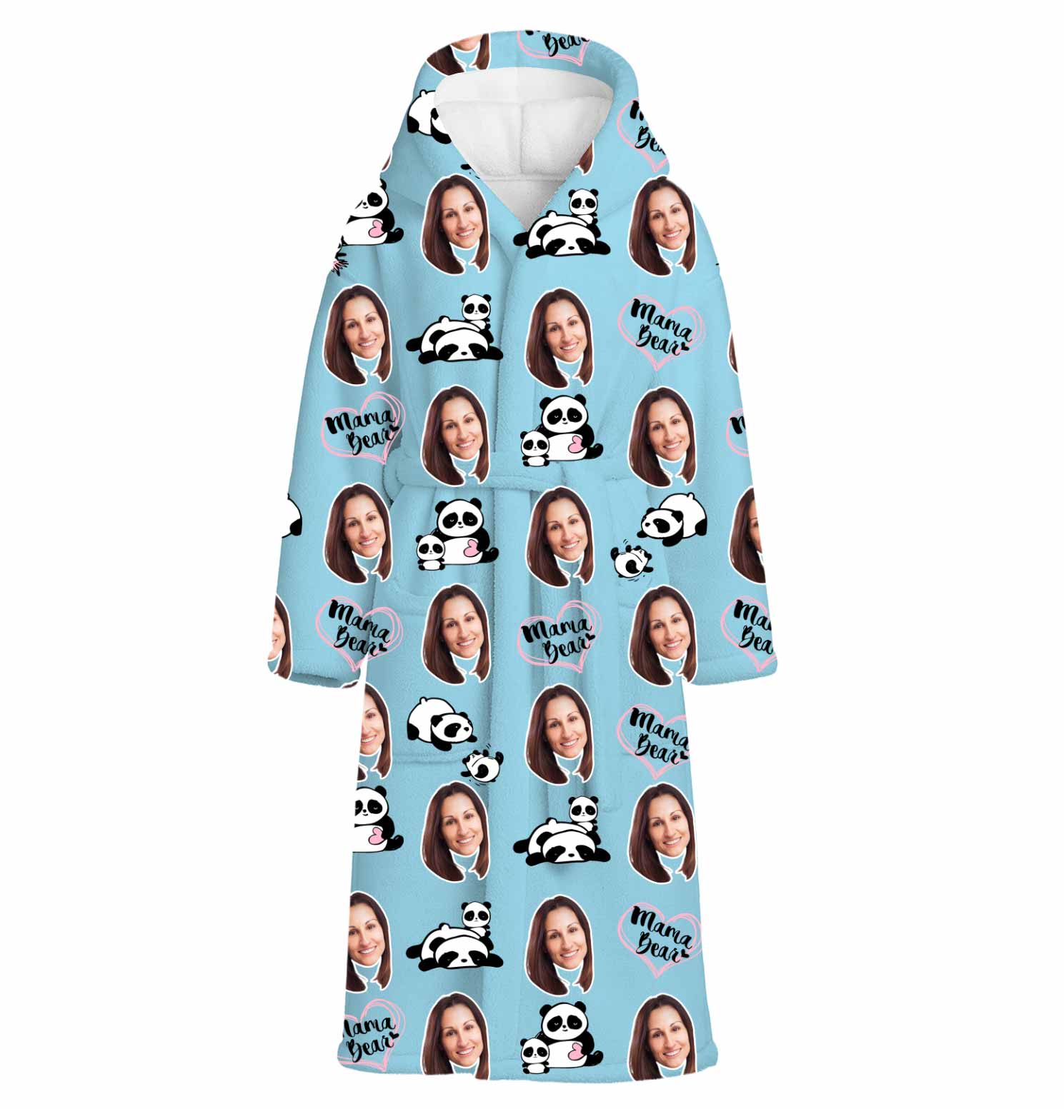Mama Bear Personalised Dressing Gown