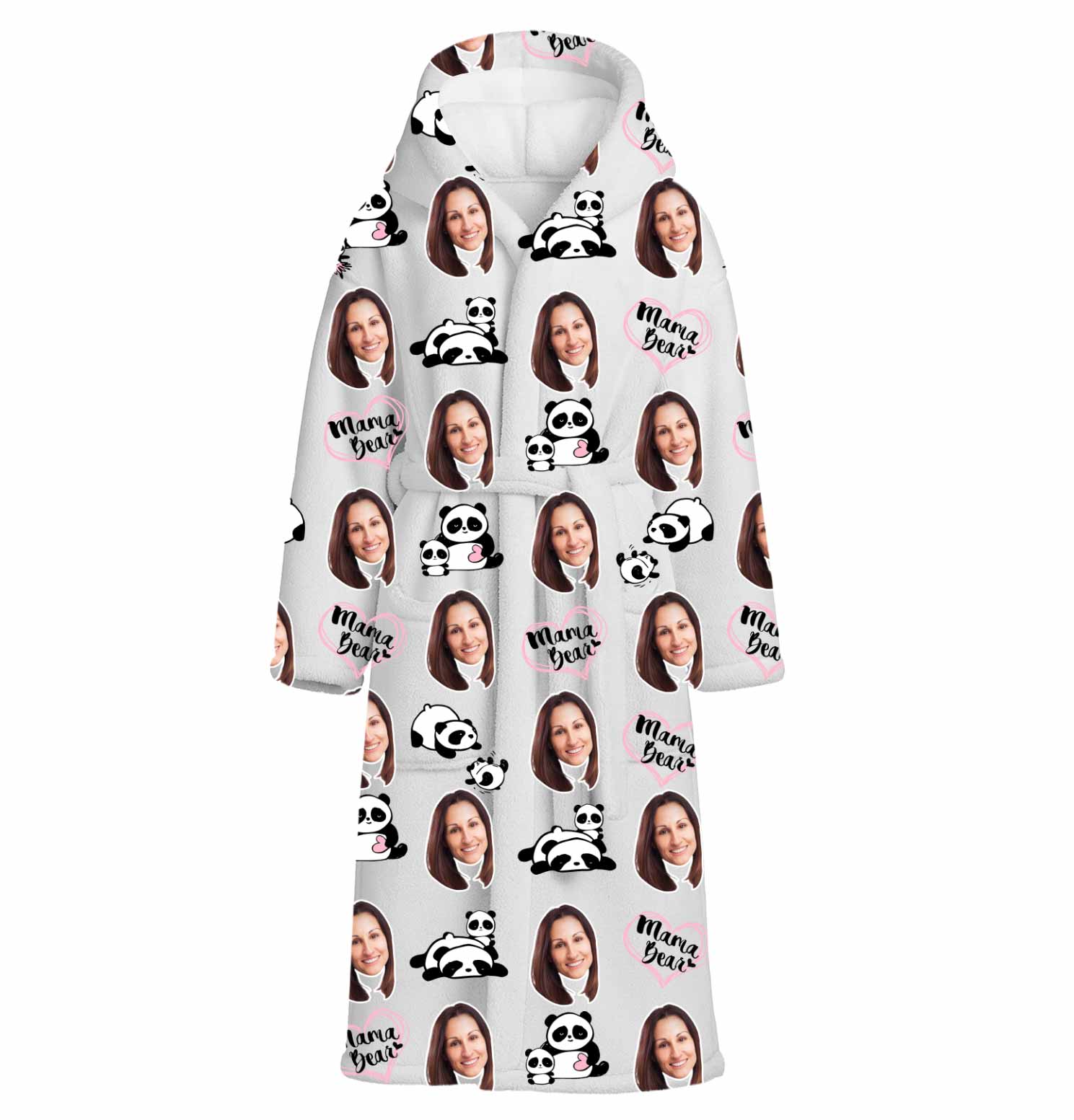 Mama Bear Personalised Dressing Gown