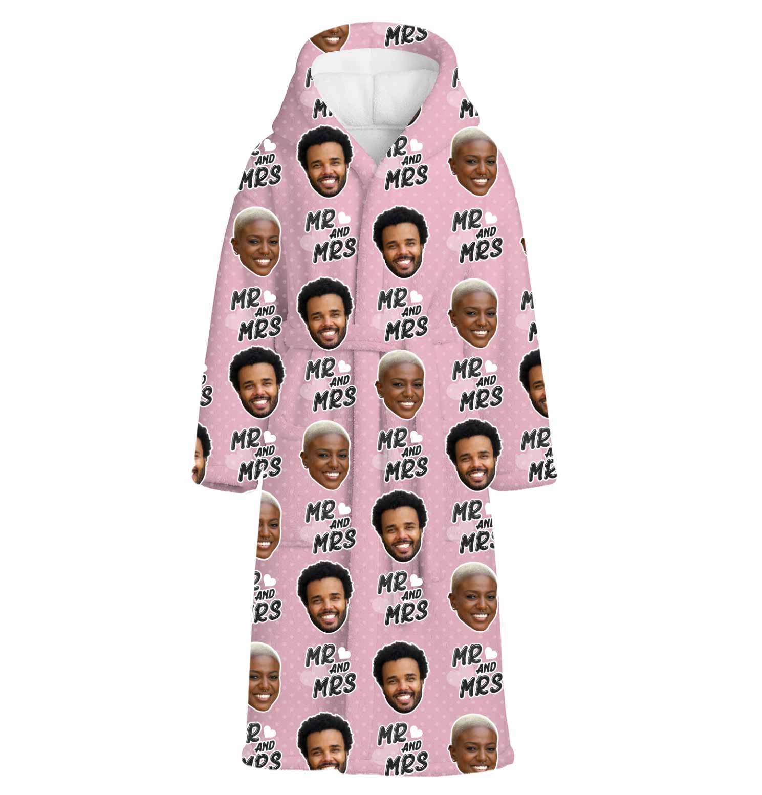 Mr & Mrs Personalised Dressing Gown