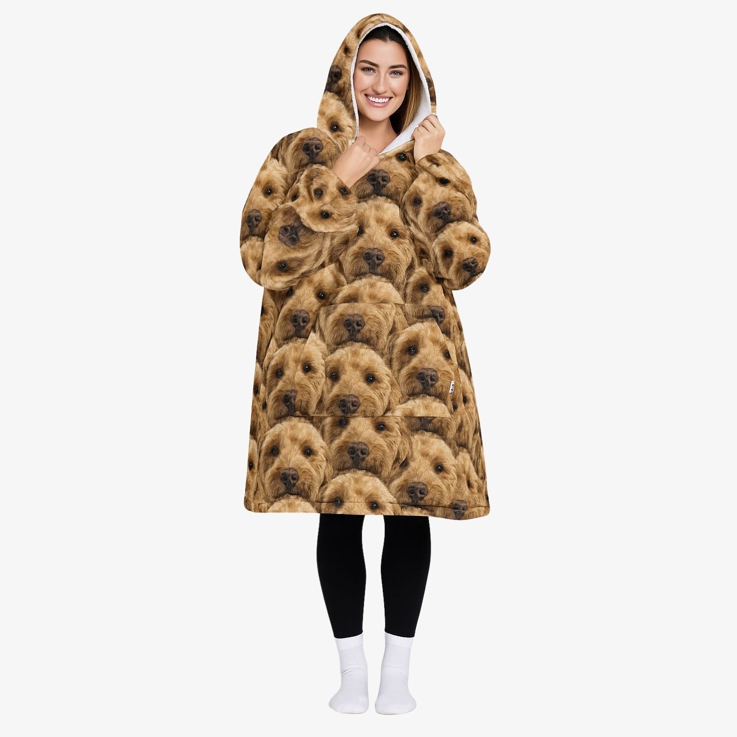 Dog Mash Chillzy Hoodie Blanket