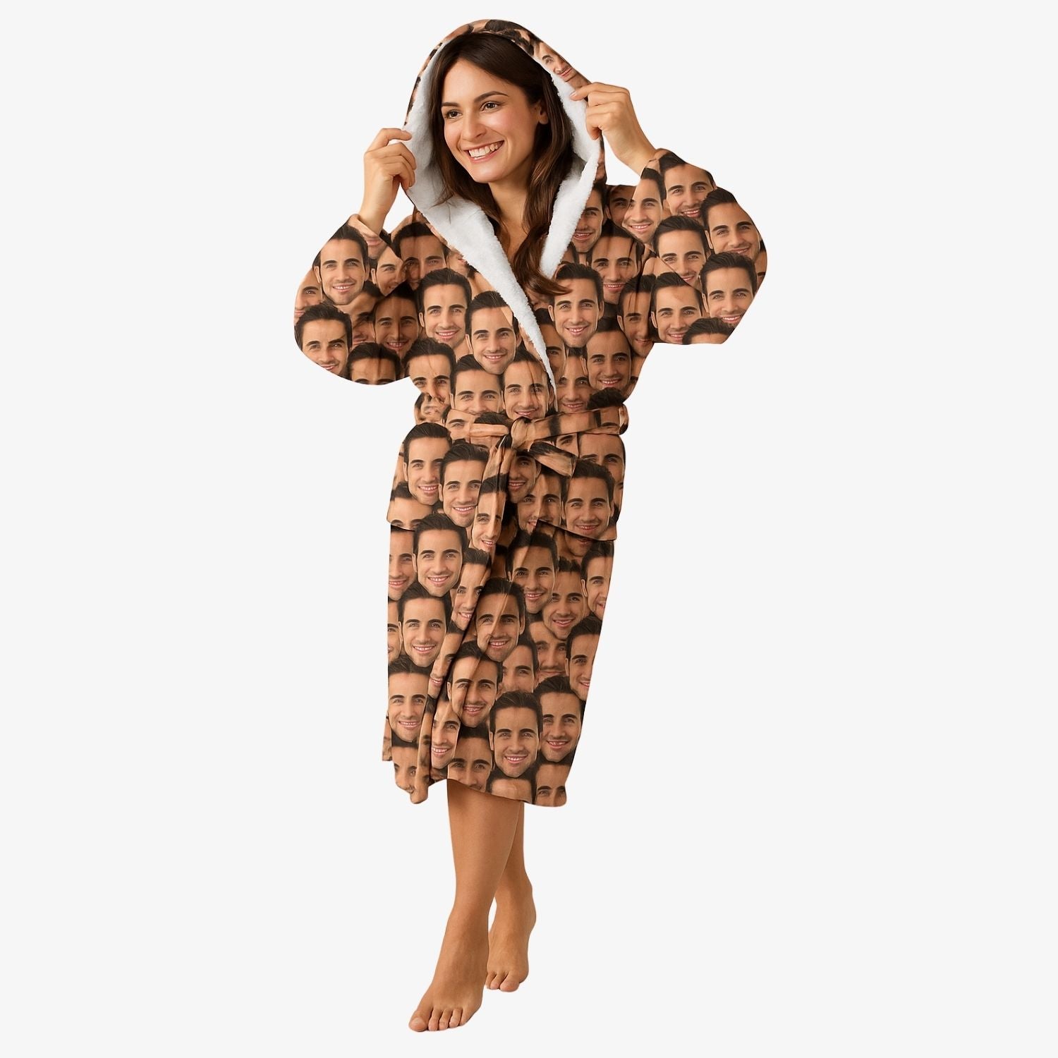 Face Mash Personalised Dressing Gown
