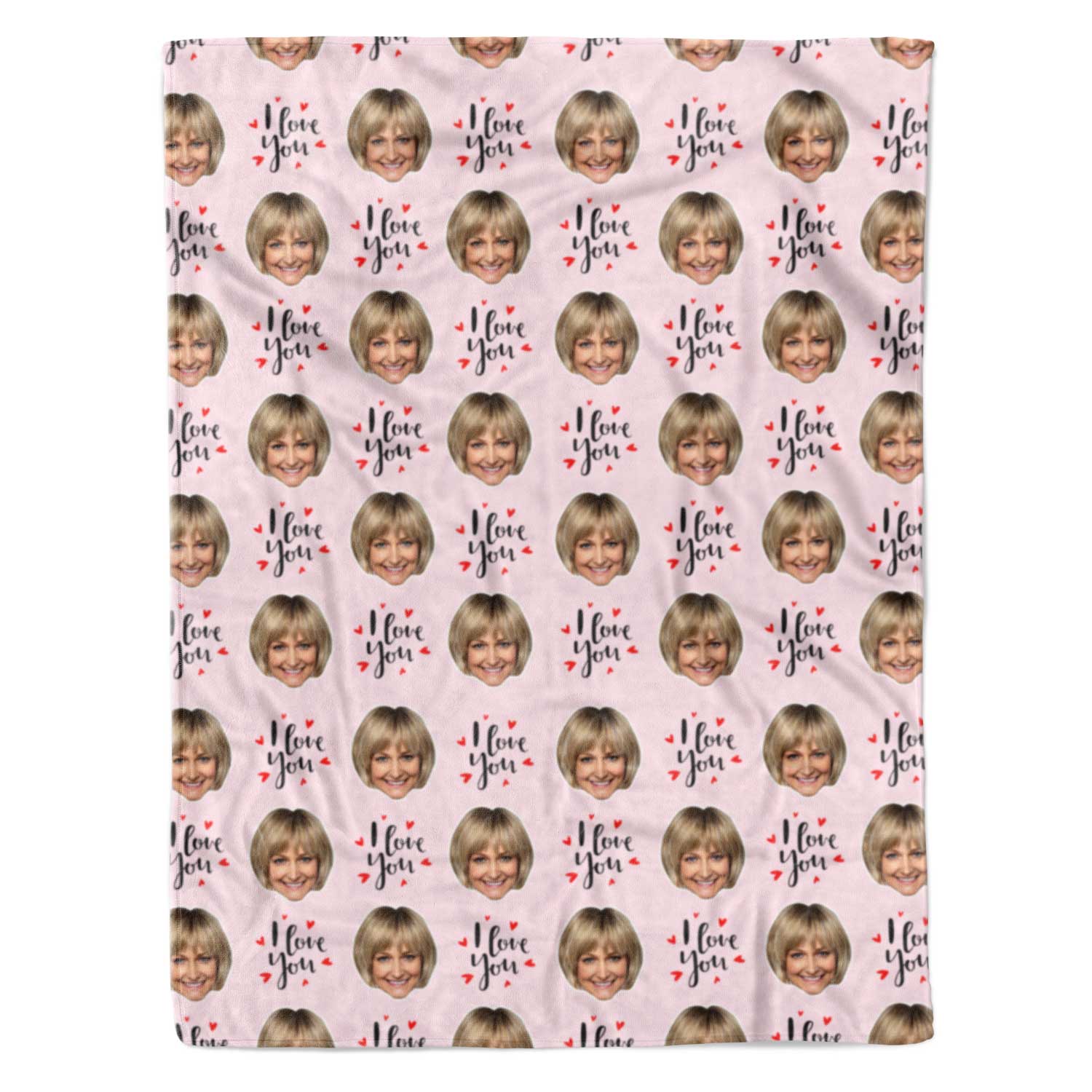 I Love You Personalised Blanket