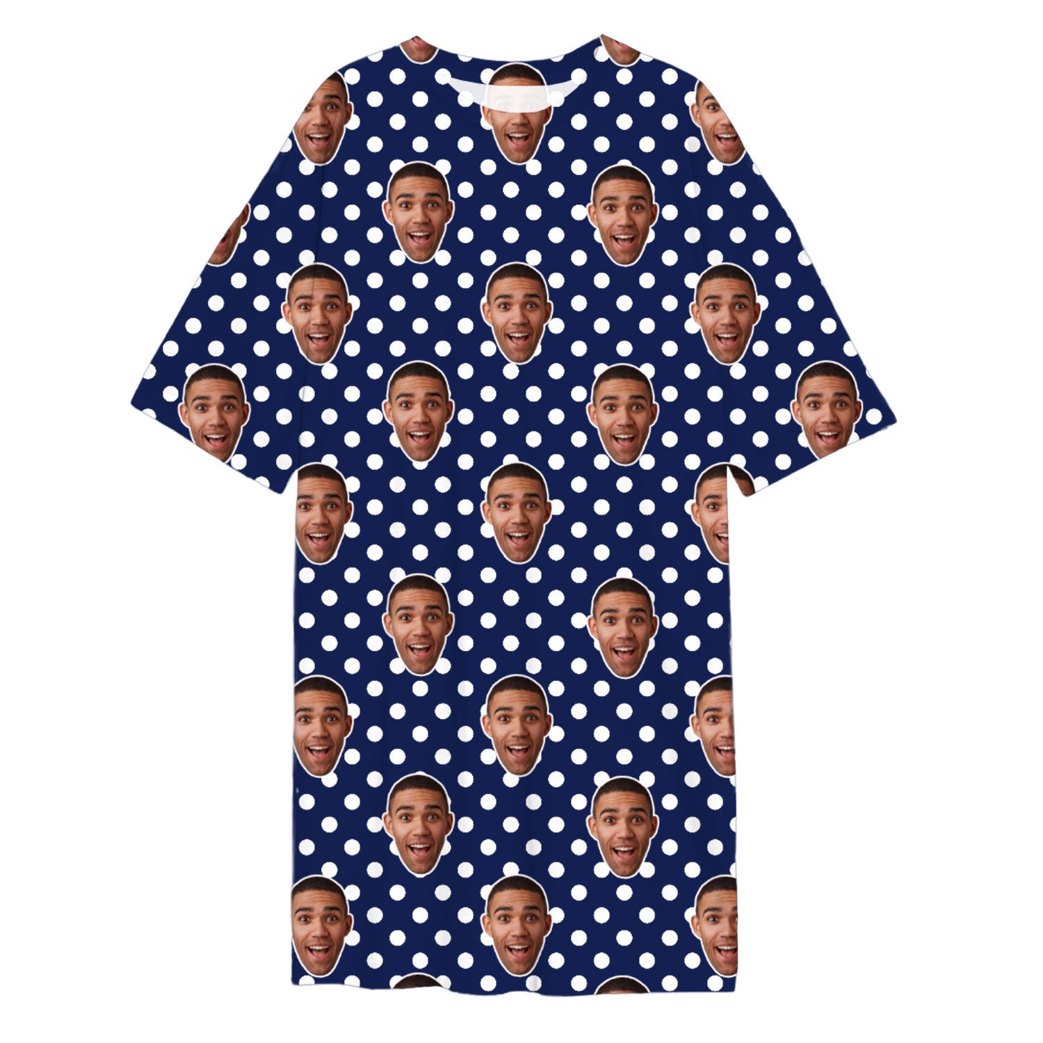 Polka Dot Custom Sleep Tee