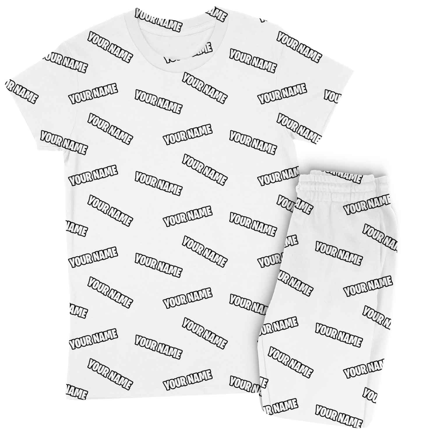 Your Name Women's Personalised Pyjamas - Trouser Set