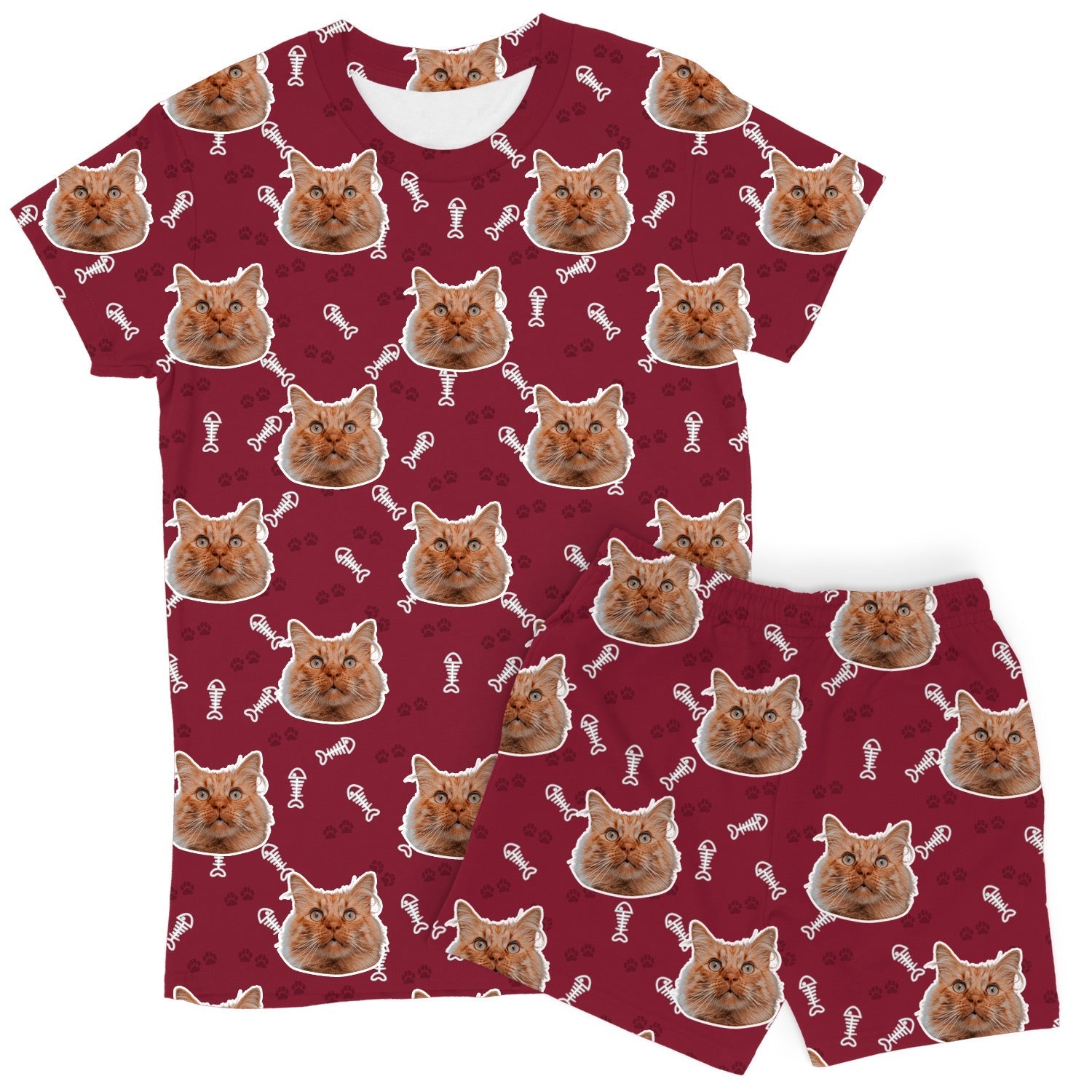 Your Cat Women's Personalised PJs - Shorts Set