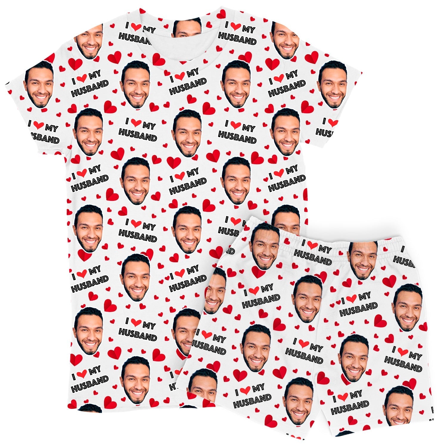 Custom Women's PJ Shorts Set