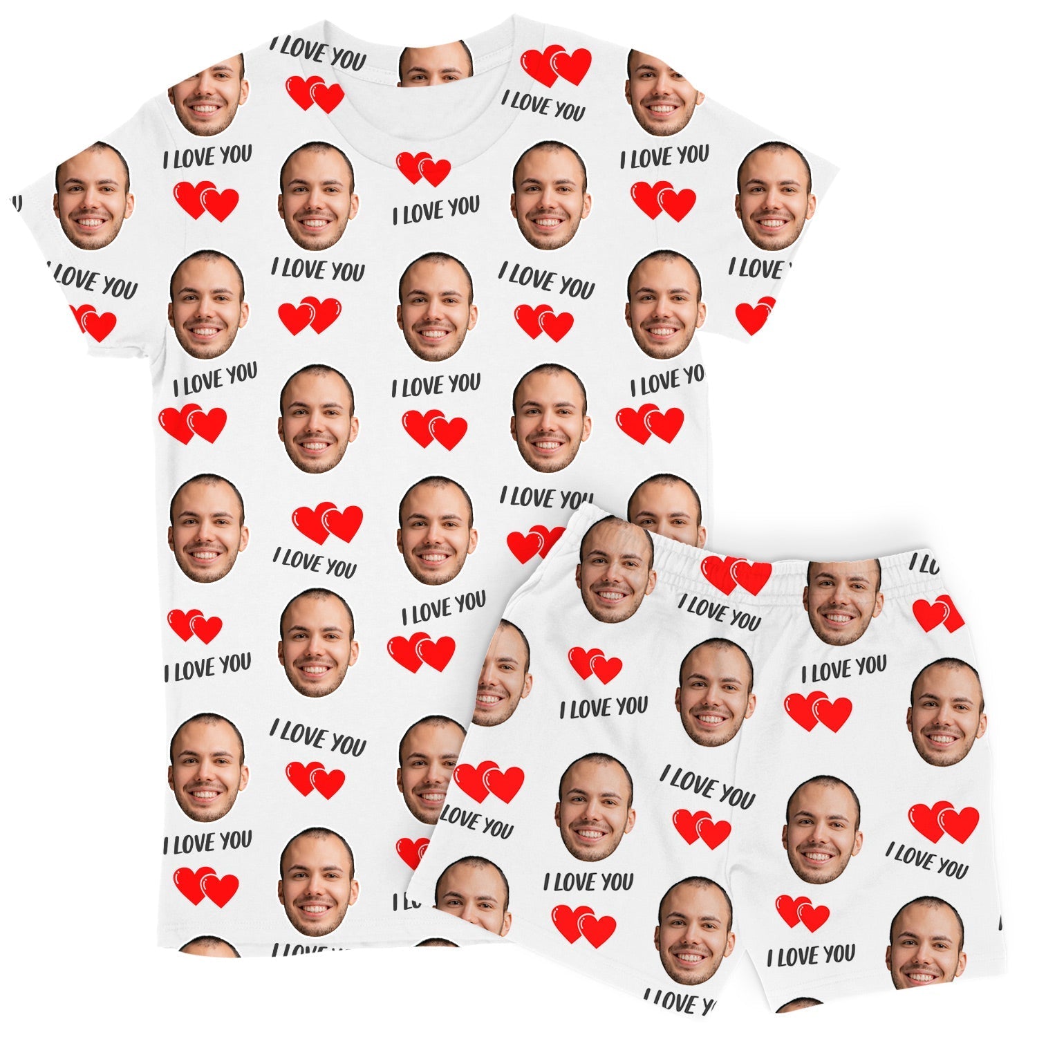 personalized Women's PJ Shorts Set