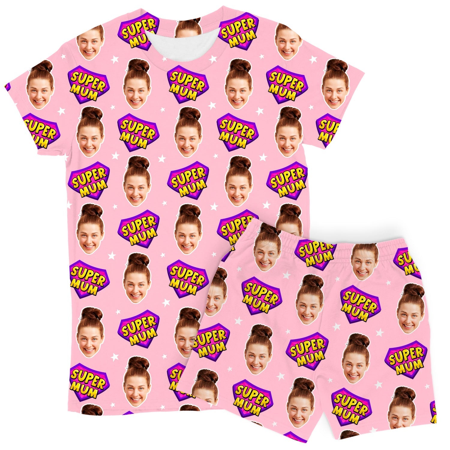 Custom Women's PJ Shorts Set