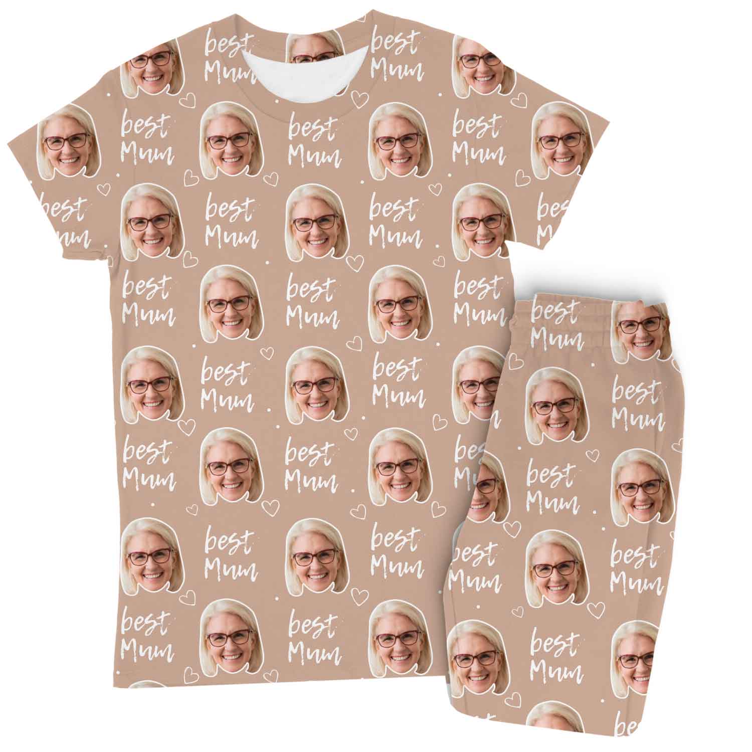 Women's Best Mum Personalised Pyjamas - Trouser Set