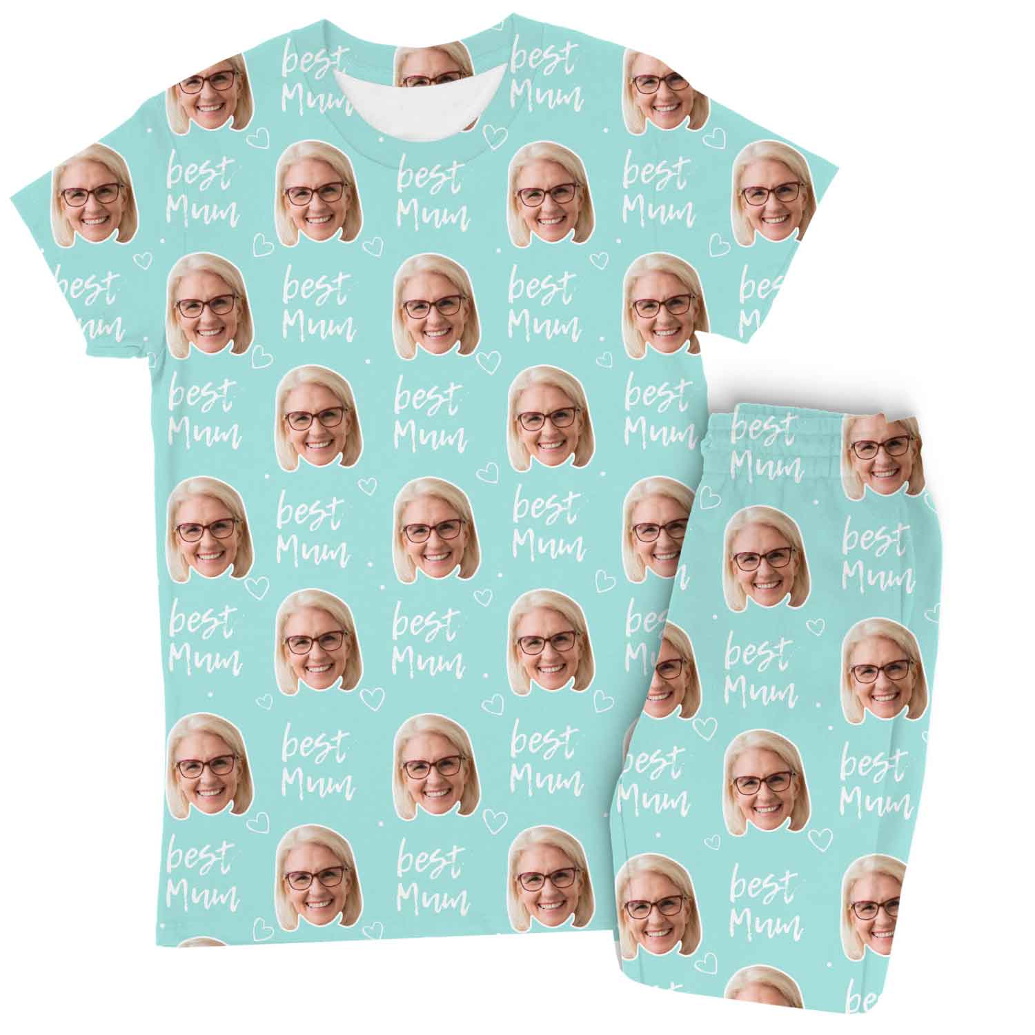 Women's Best Mum Personalised Pyjamas - Trouser Set