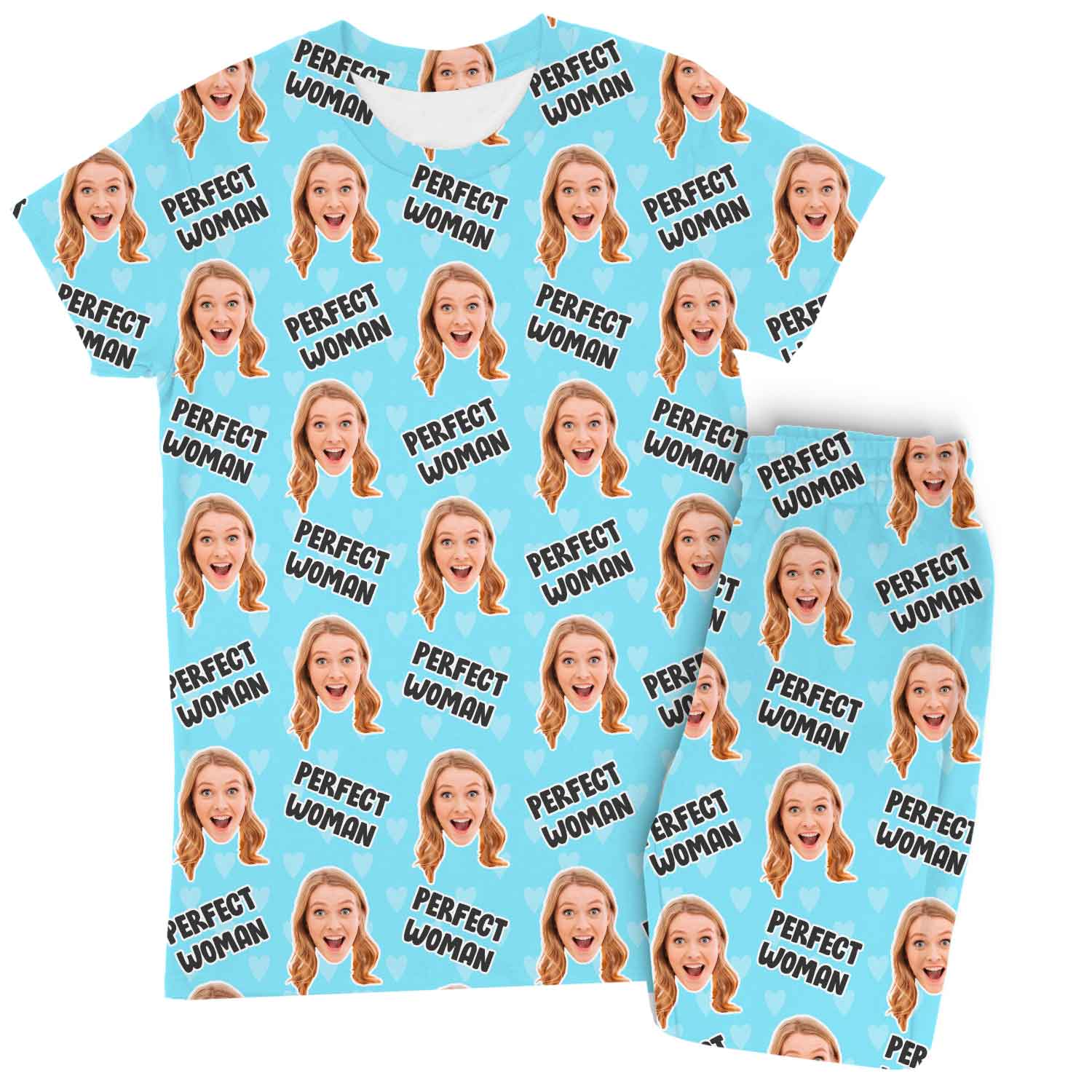 Perfect Woman Custom Women's PJ Trousers Set