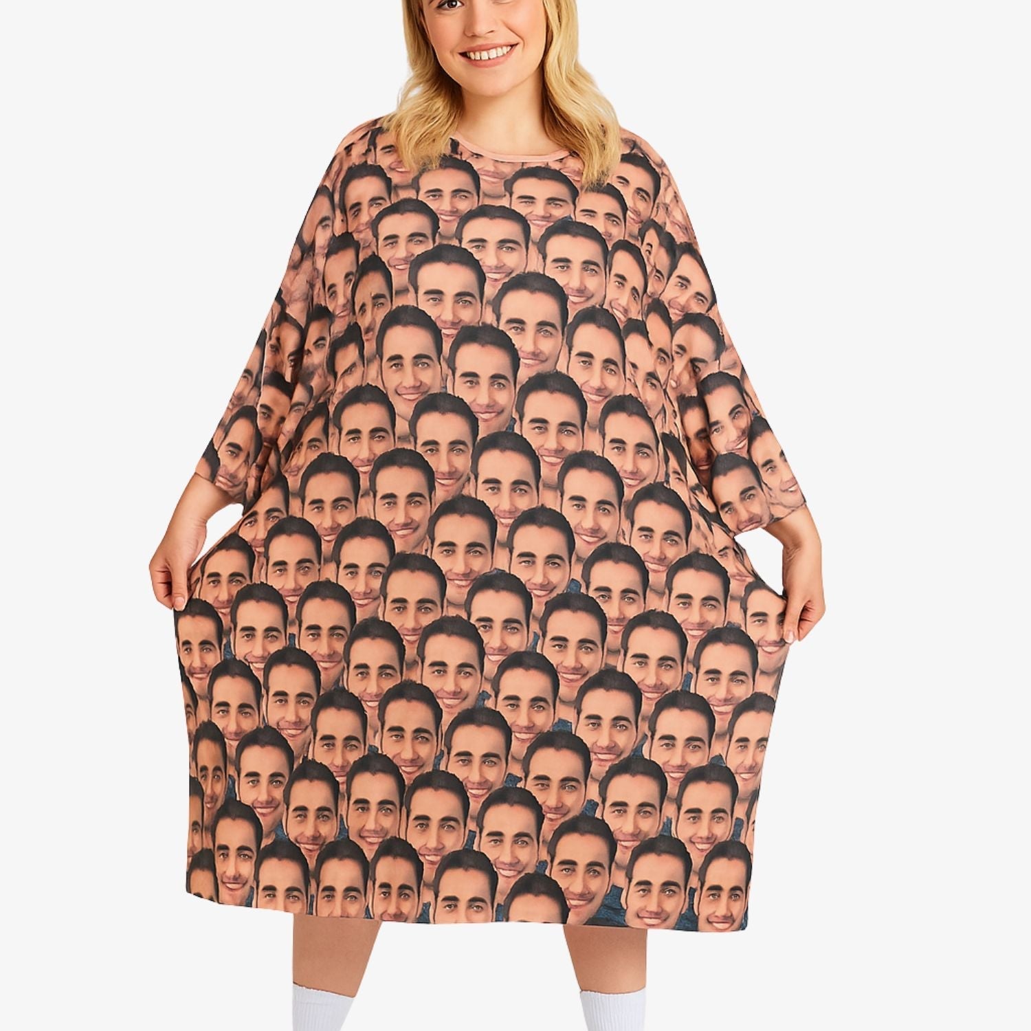 Face Mash Custom Sleep Tee