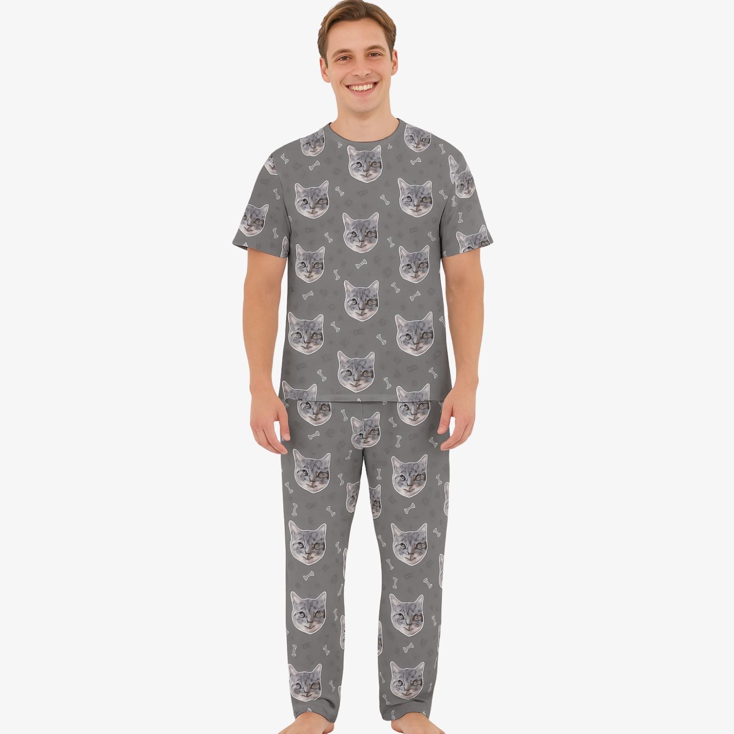 Your Cat Men's Personalised Pyjamas - Trouser Set