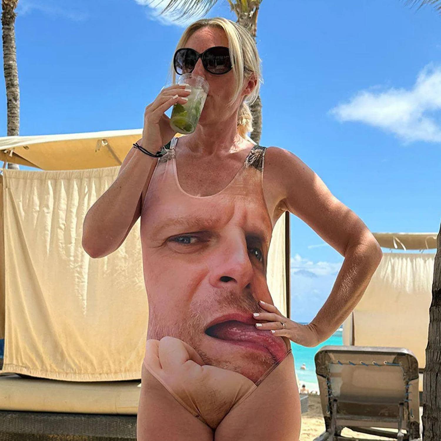 Personalised Face Swimsuit - Personalised Bikini